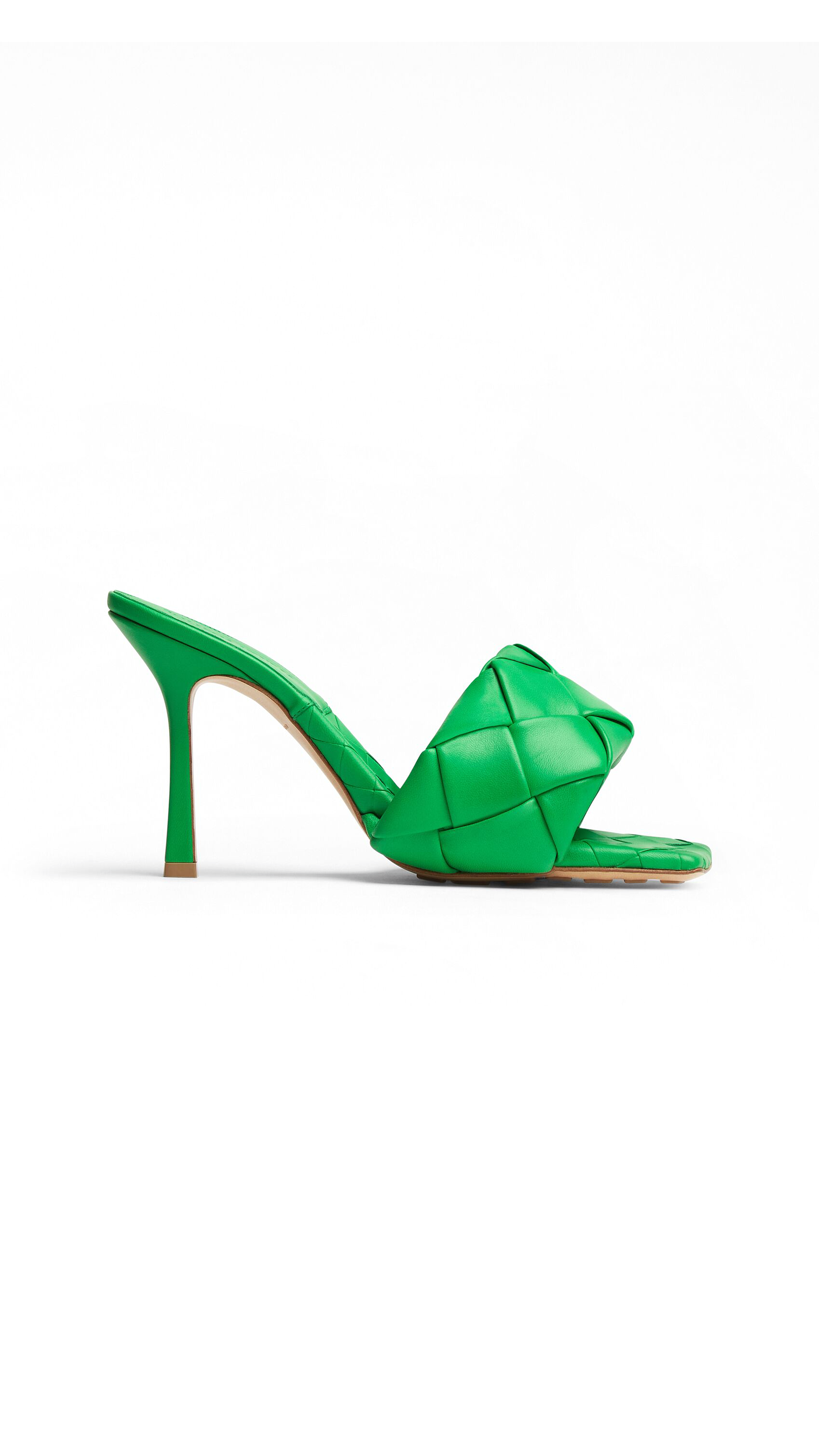 Lido Intrecciato Sandals - Grass.