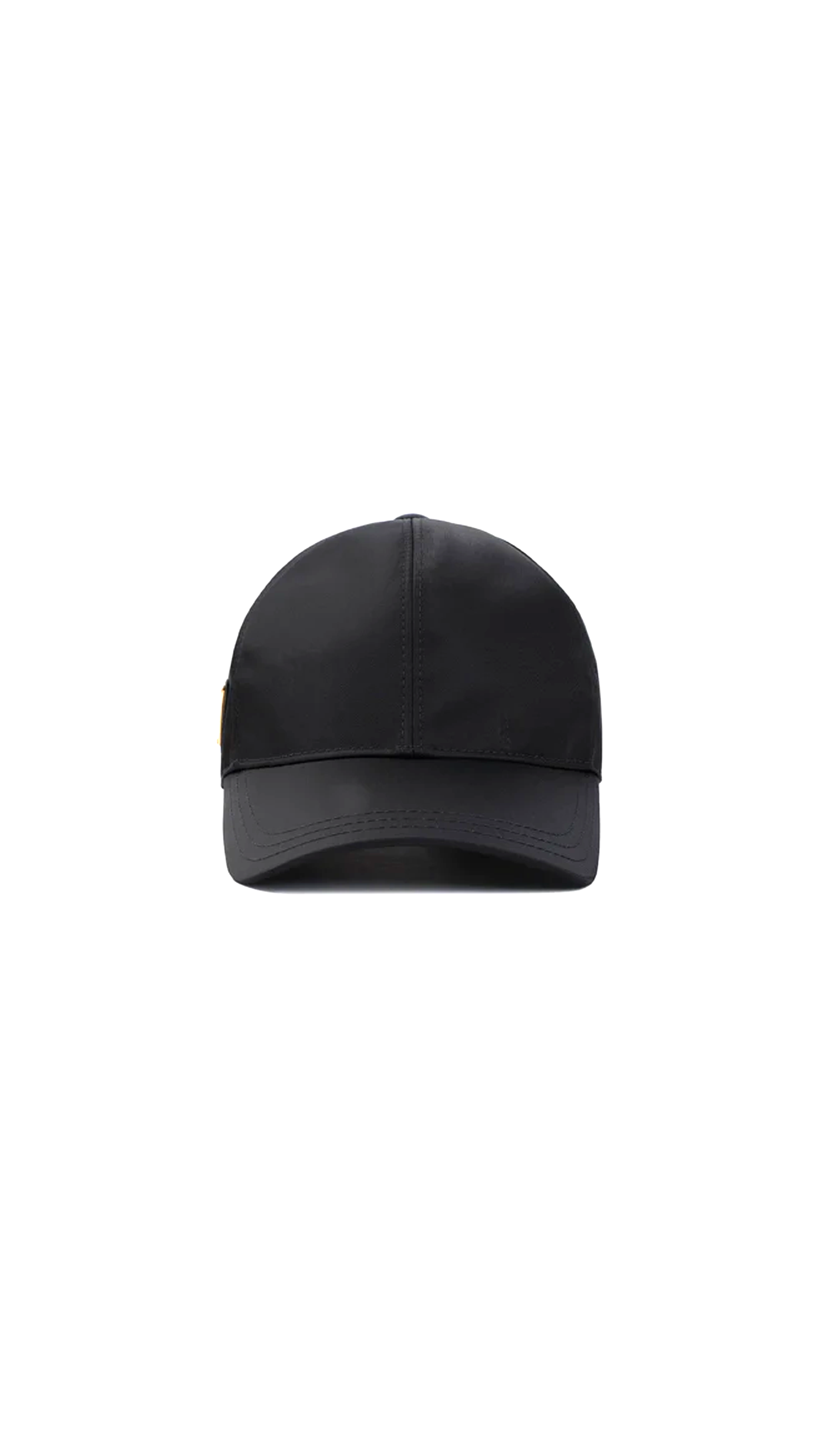 Re-Nylon Baseball Cap - Black