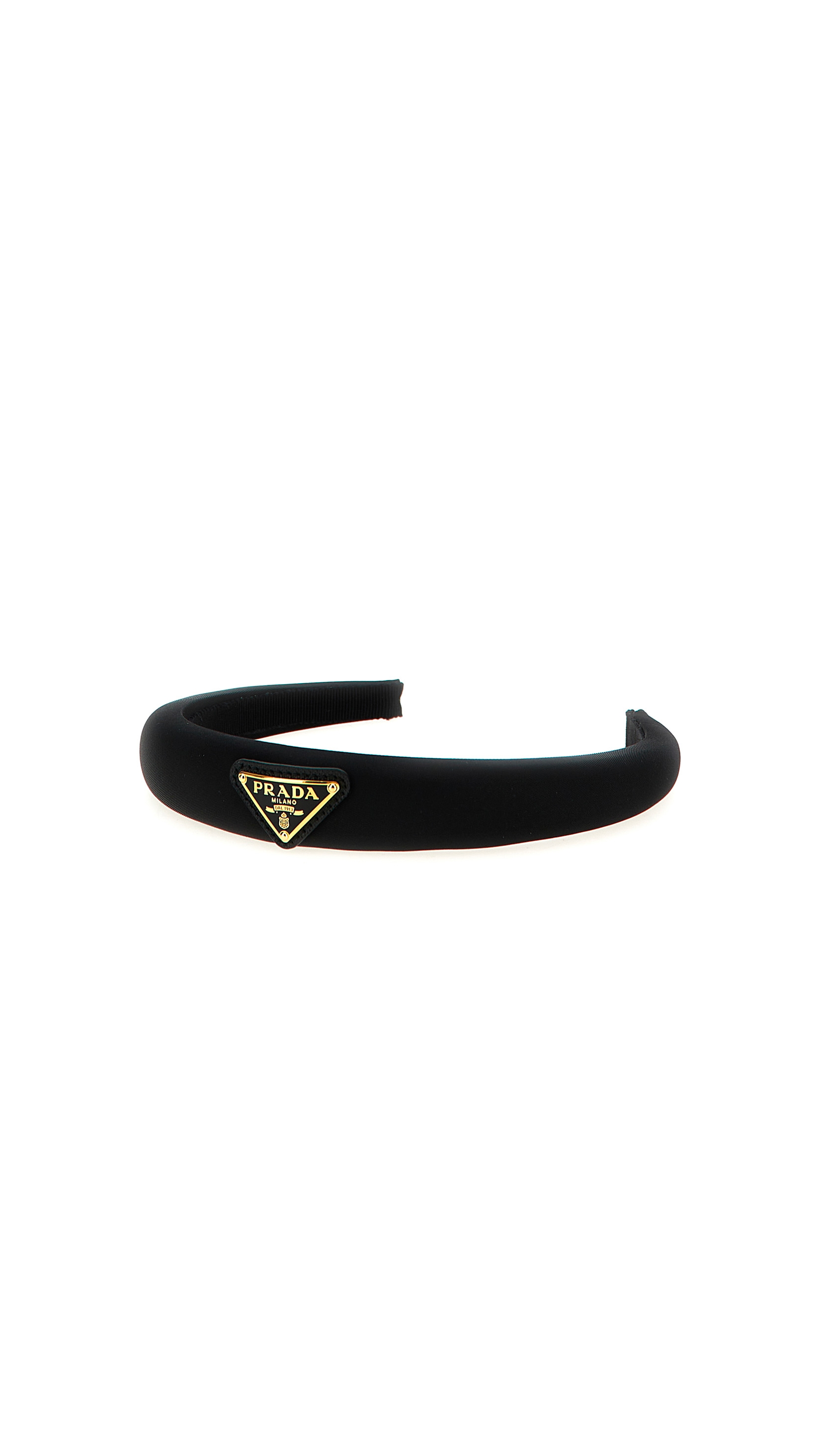 Satin Headband - Black