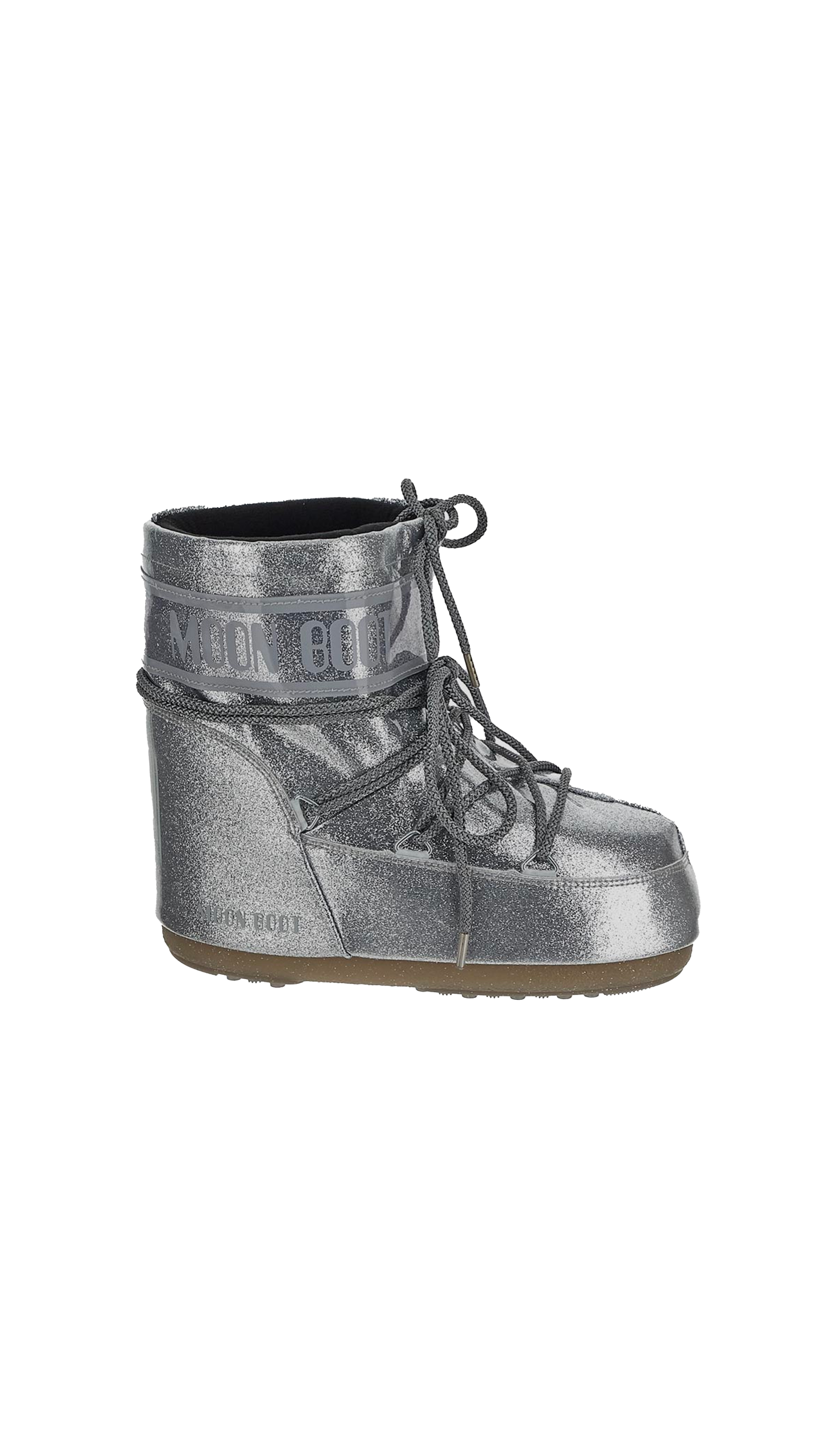 Icon Low Nylon Boot - Silver