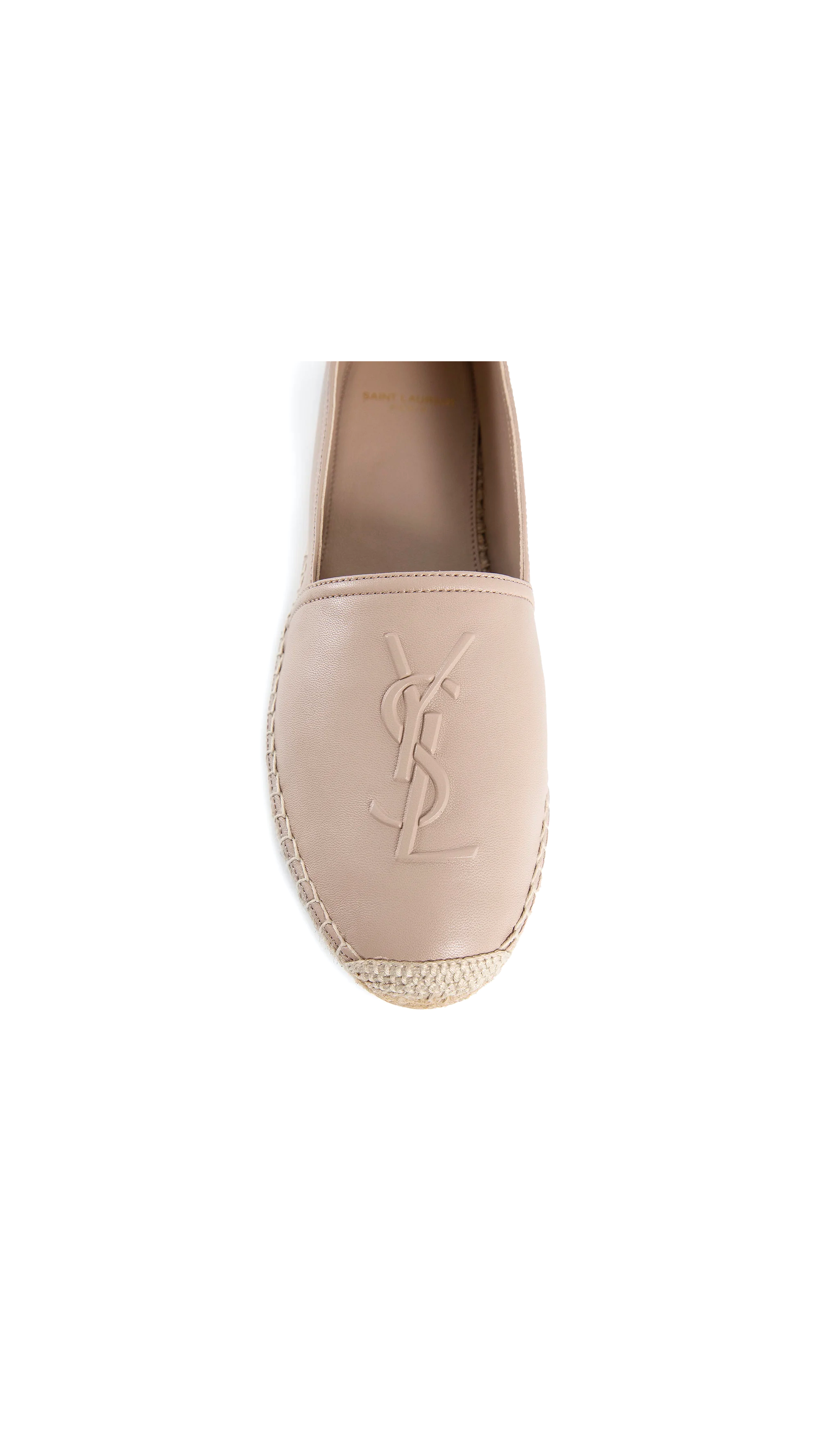 Cassandre Espadrilles in Lambskin - Powder