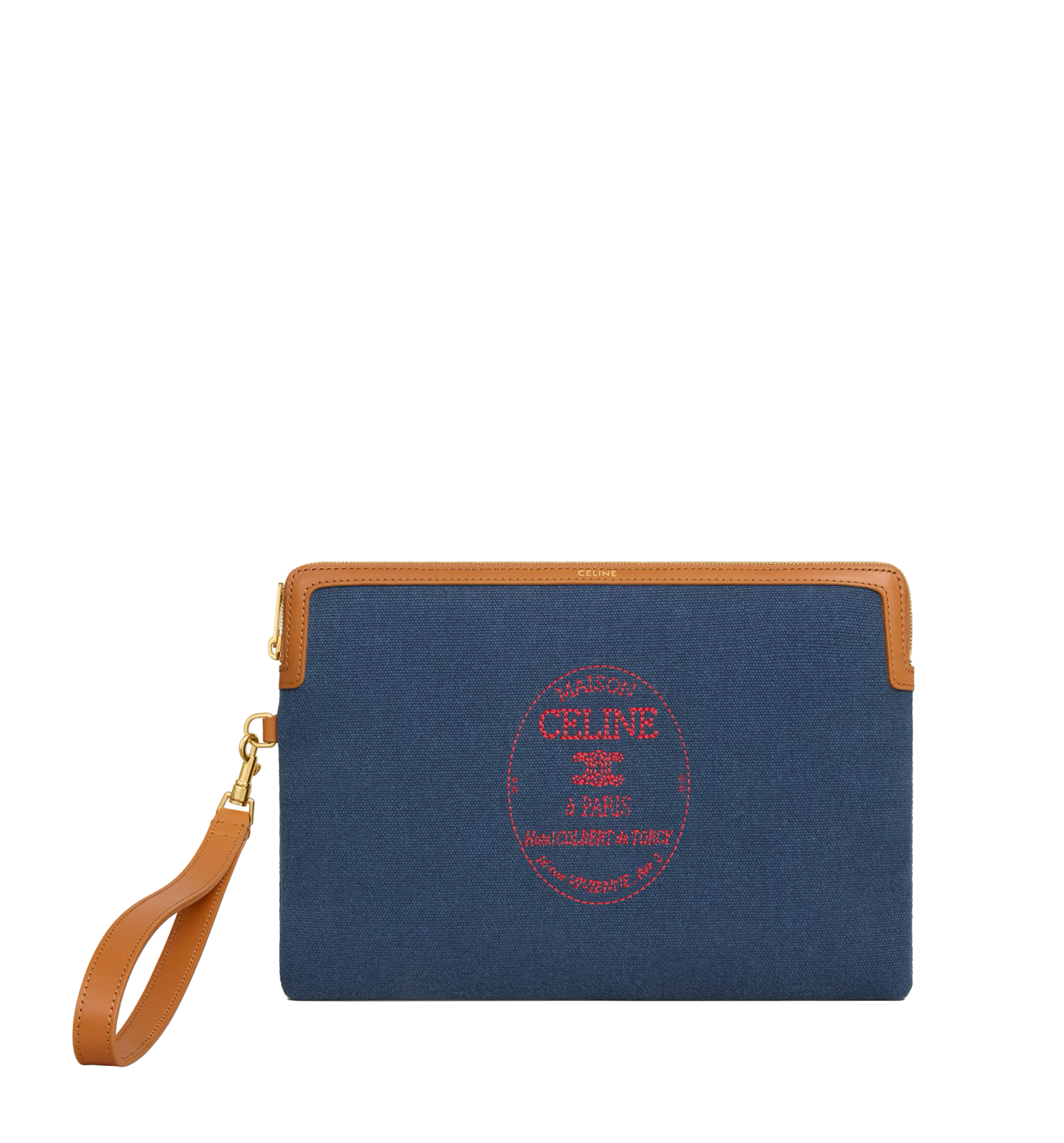 Small Pouch With Strap Cuir Triomphe