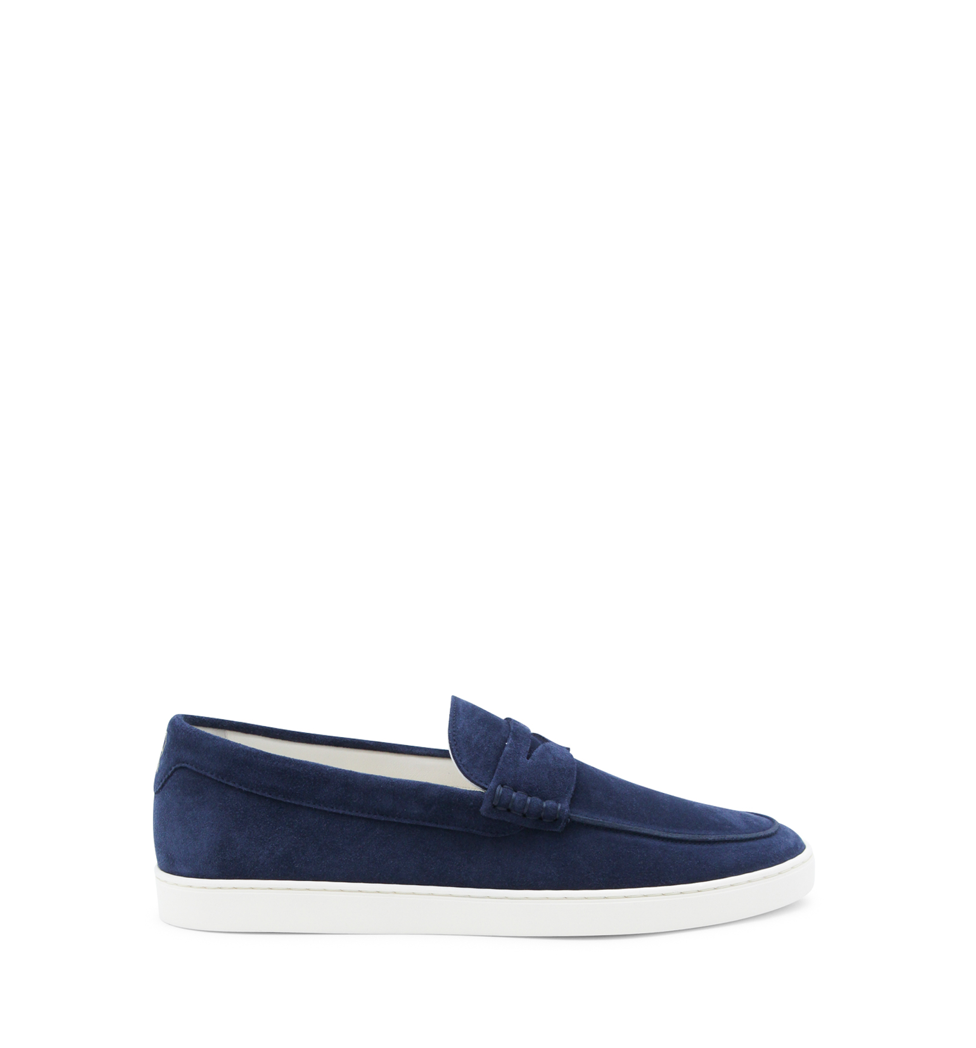 Suede loafers