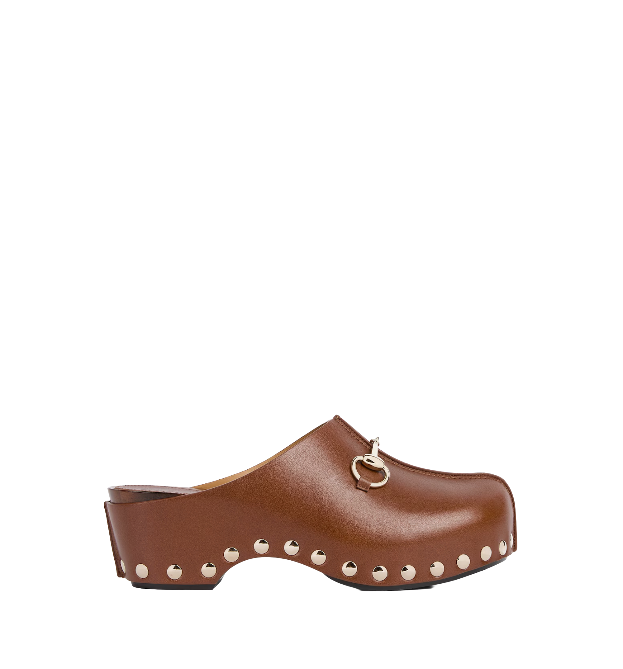 Women's platform clog with Horsebit