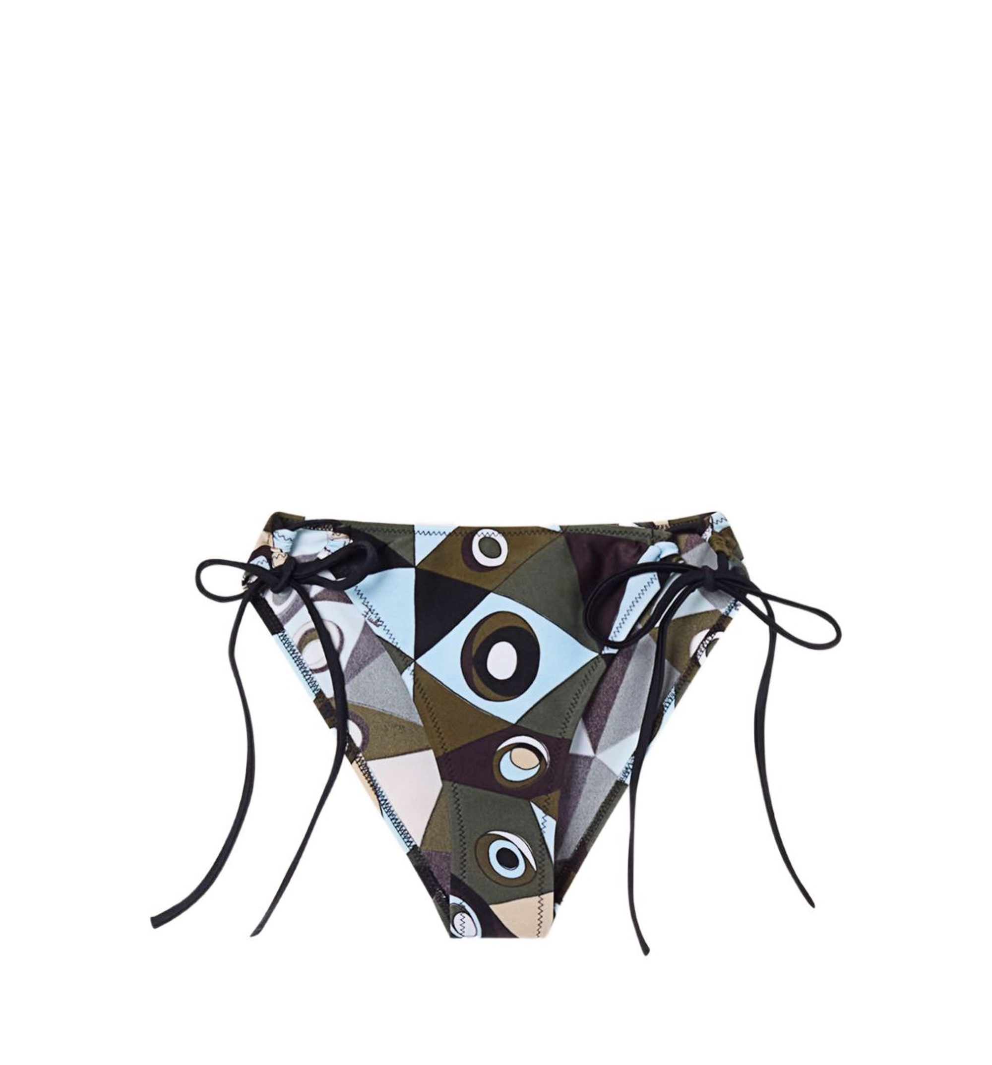 Occhi Print Adjustable Bikini Bottom