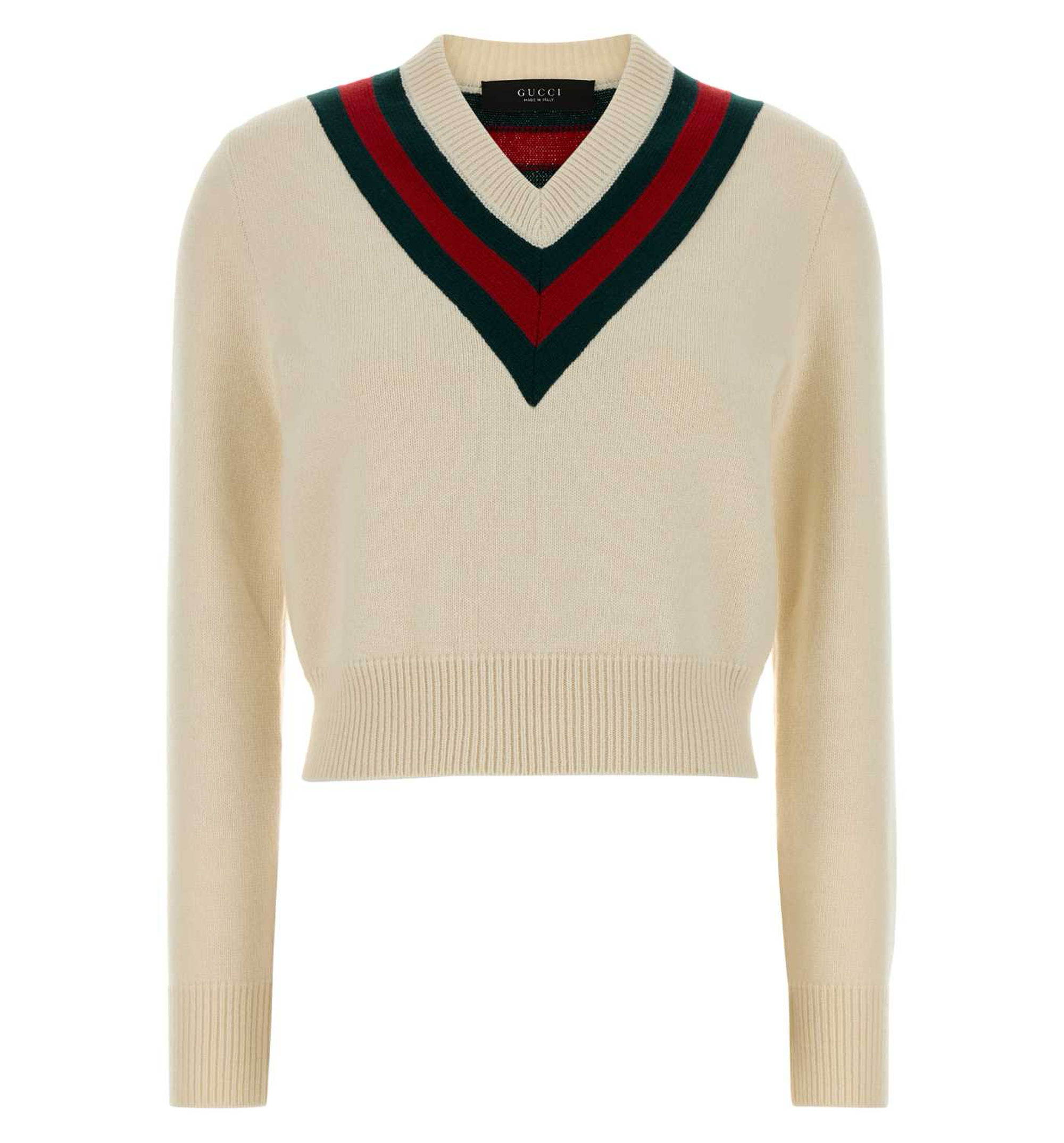 Fine Knit Wool Sweater With Web