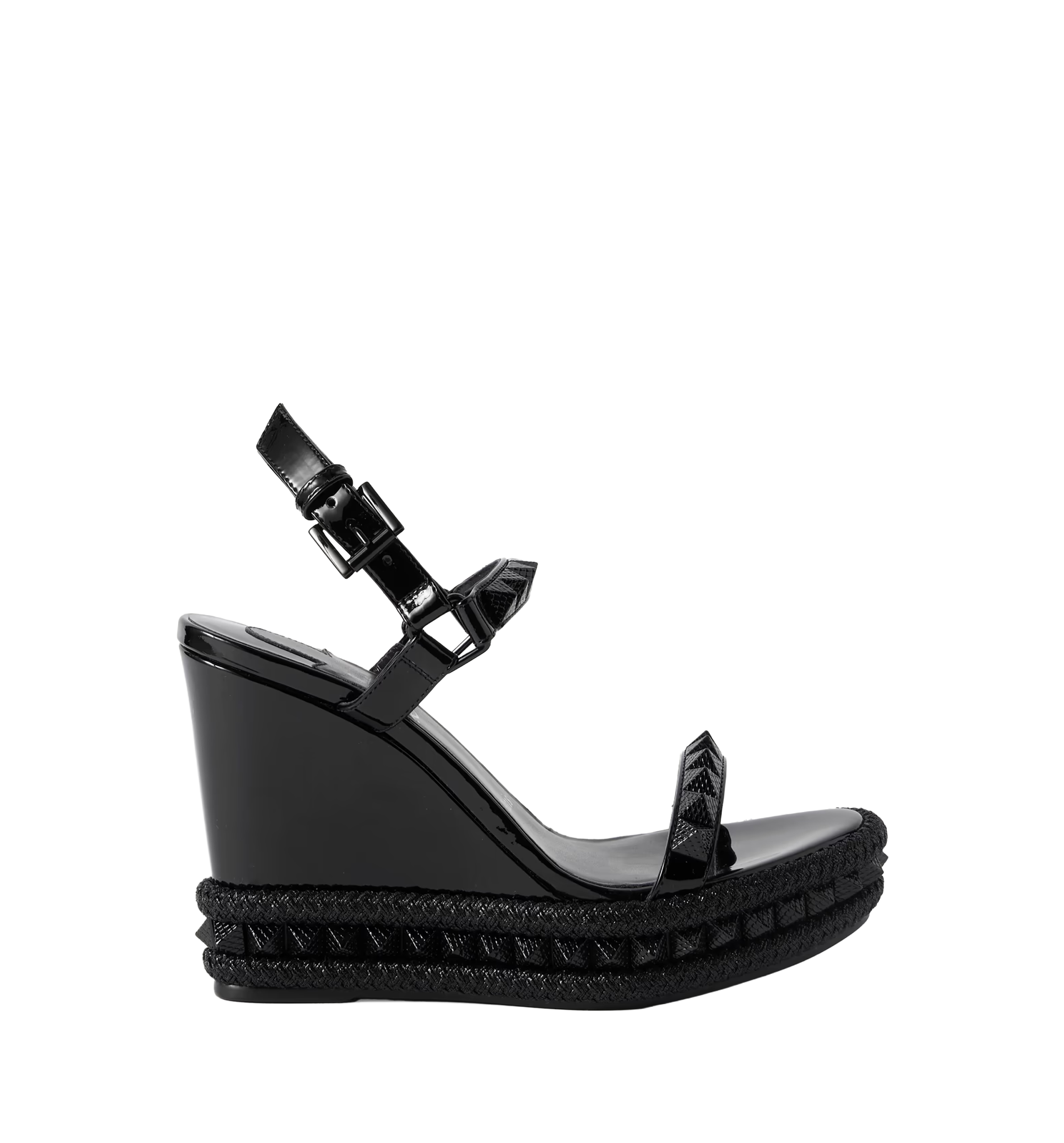 Pyraclou studded wedge heeled sandals