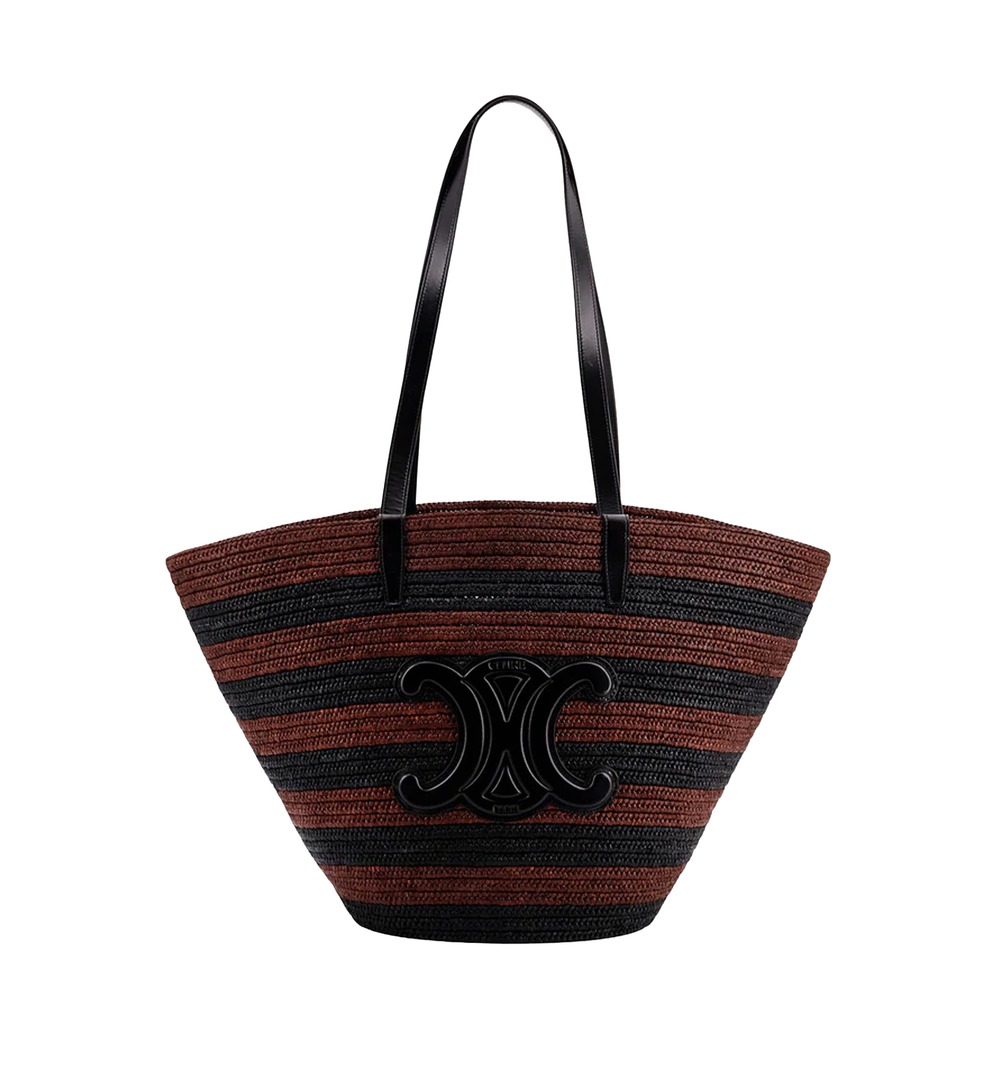 Rafia shoulder bag