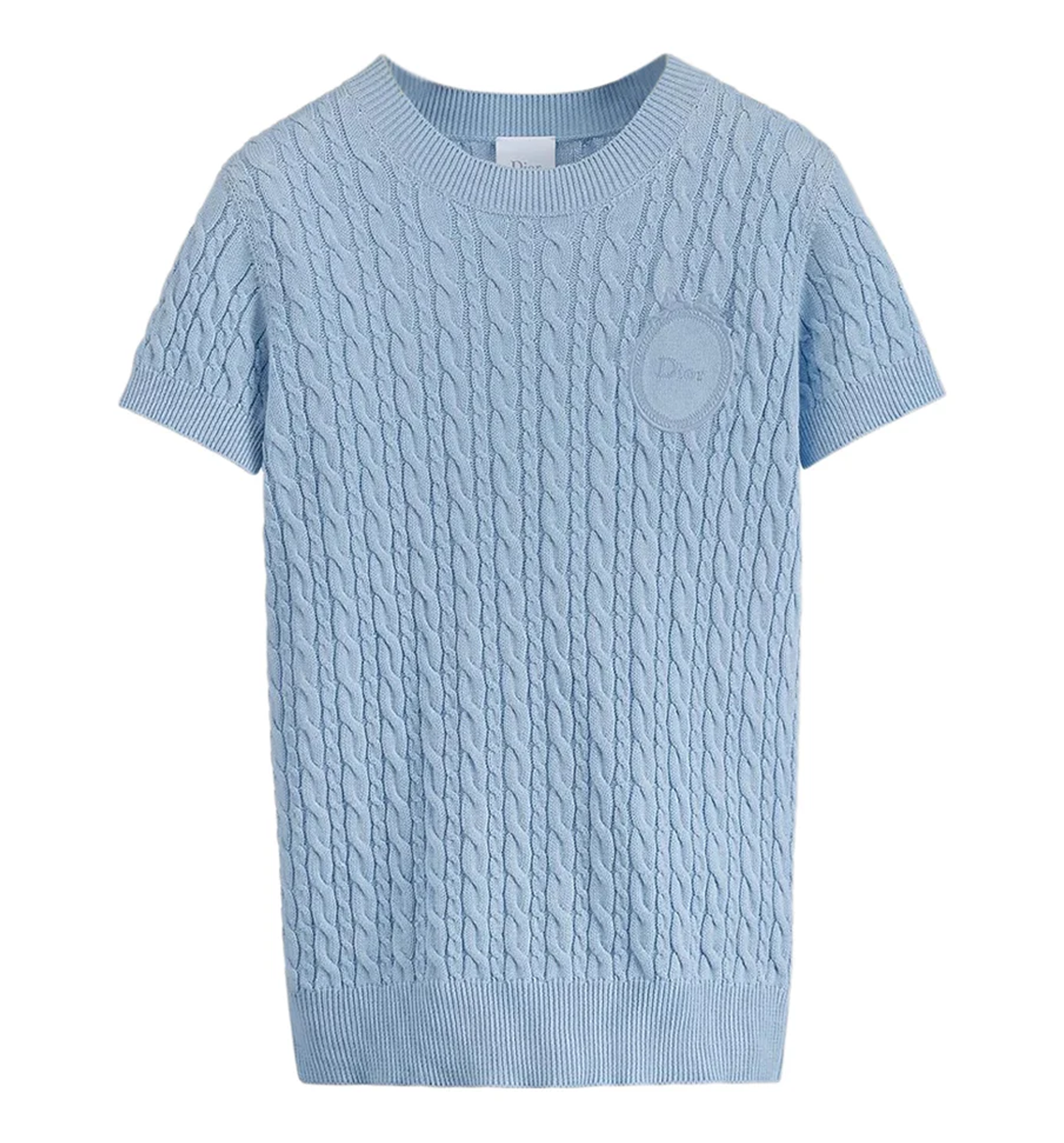 Short-sleeved Dior Médaillon Sweater