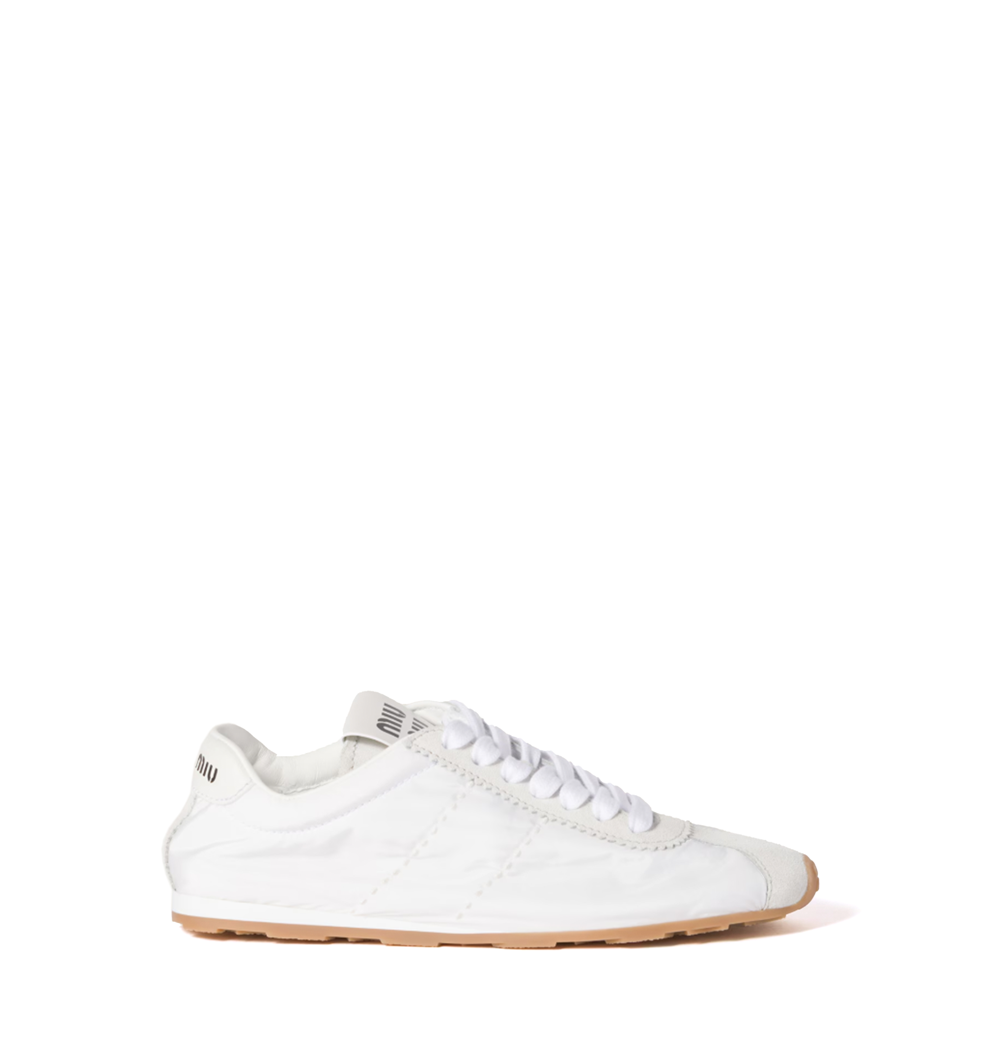 Plume Technical Fabric and Suede Sneakers