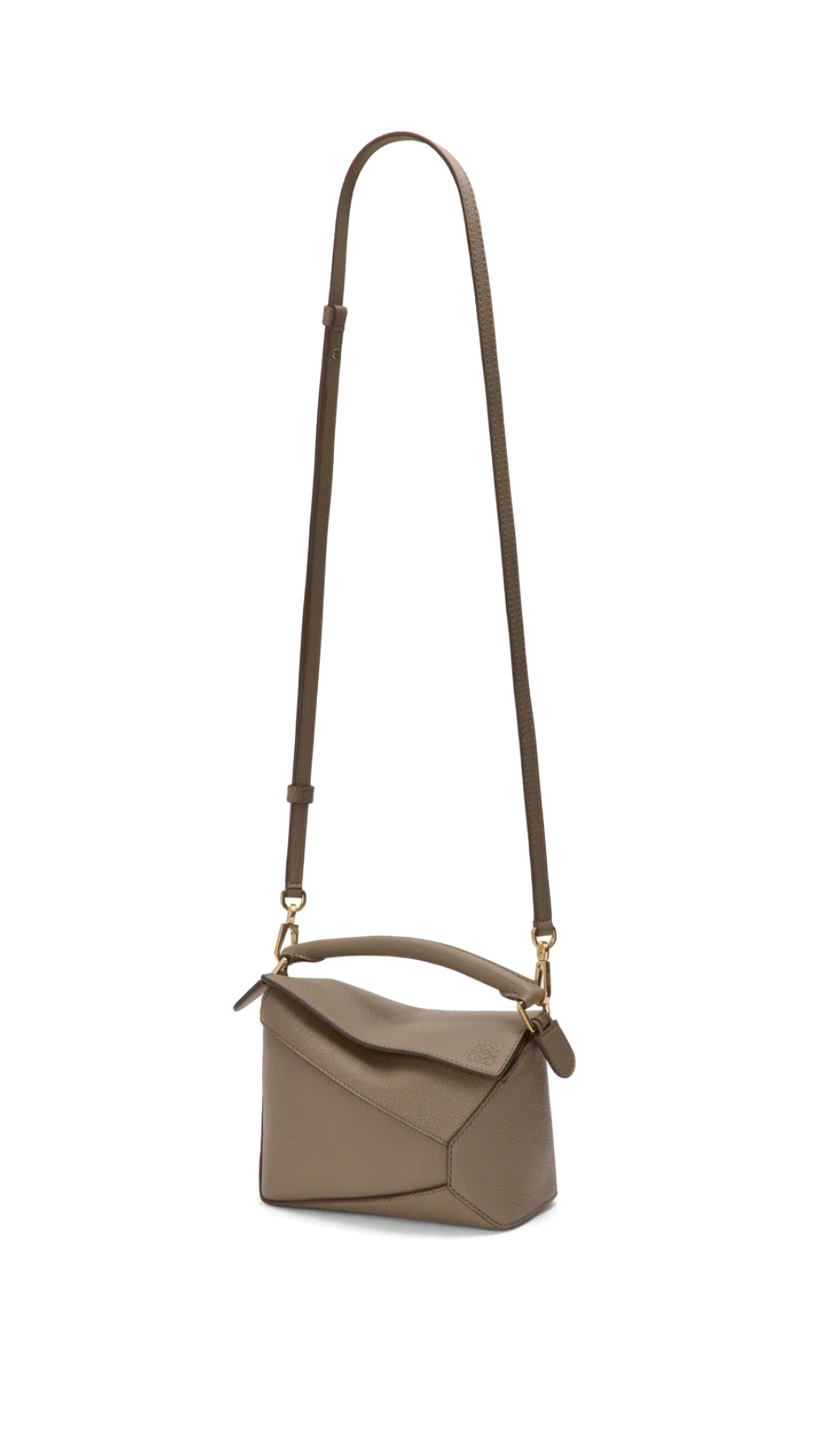 Mini Puzzle Edge Bag in Soft Grained Calfskin