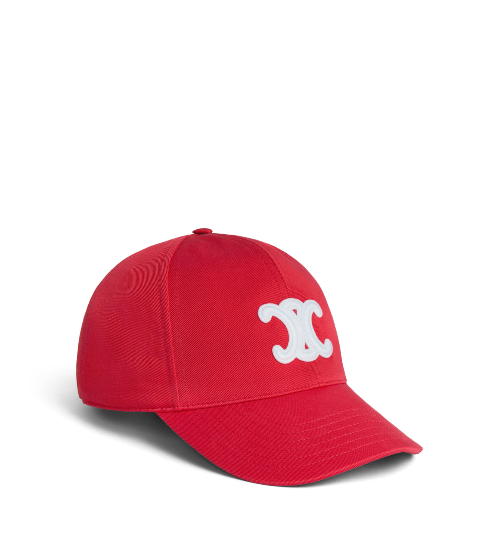 Triomphe Baseball Cap In Cotton Gabardine
