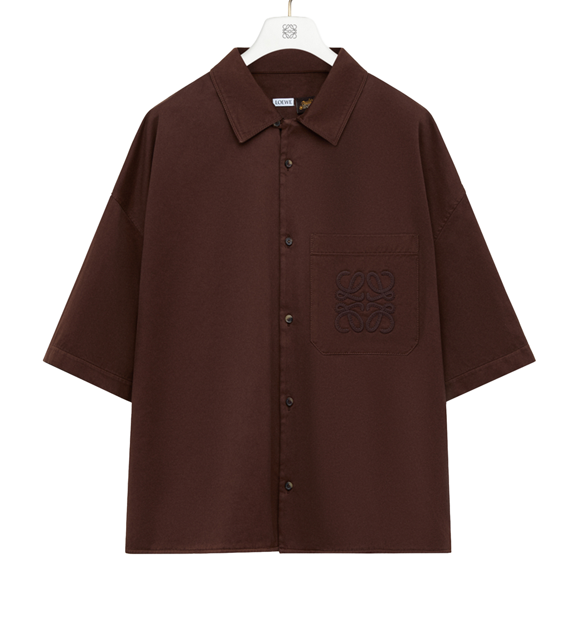Short sleeve shirt in cotton
