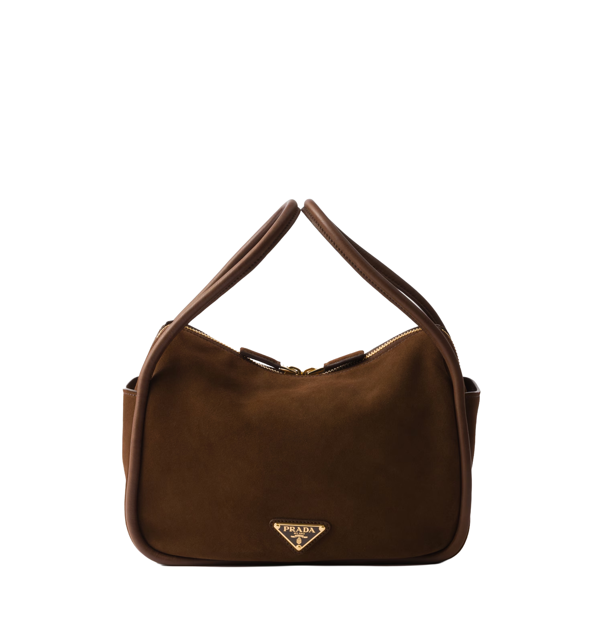 Logo-Plaque Zipped Tote Bag