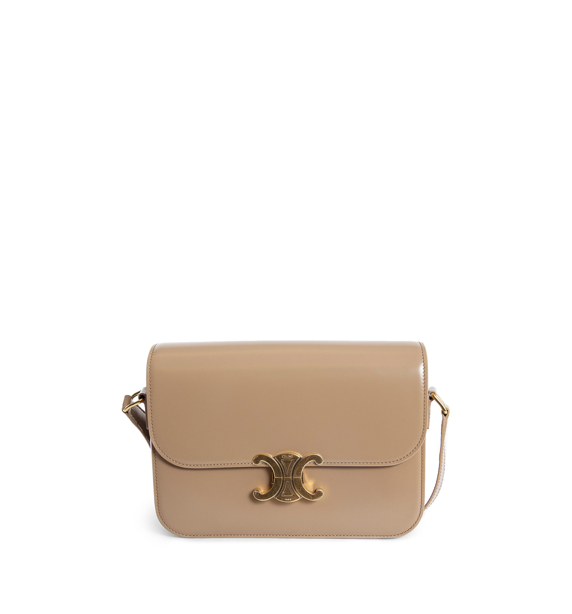 Classique Triomphe Bag in Shiny Calfskin