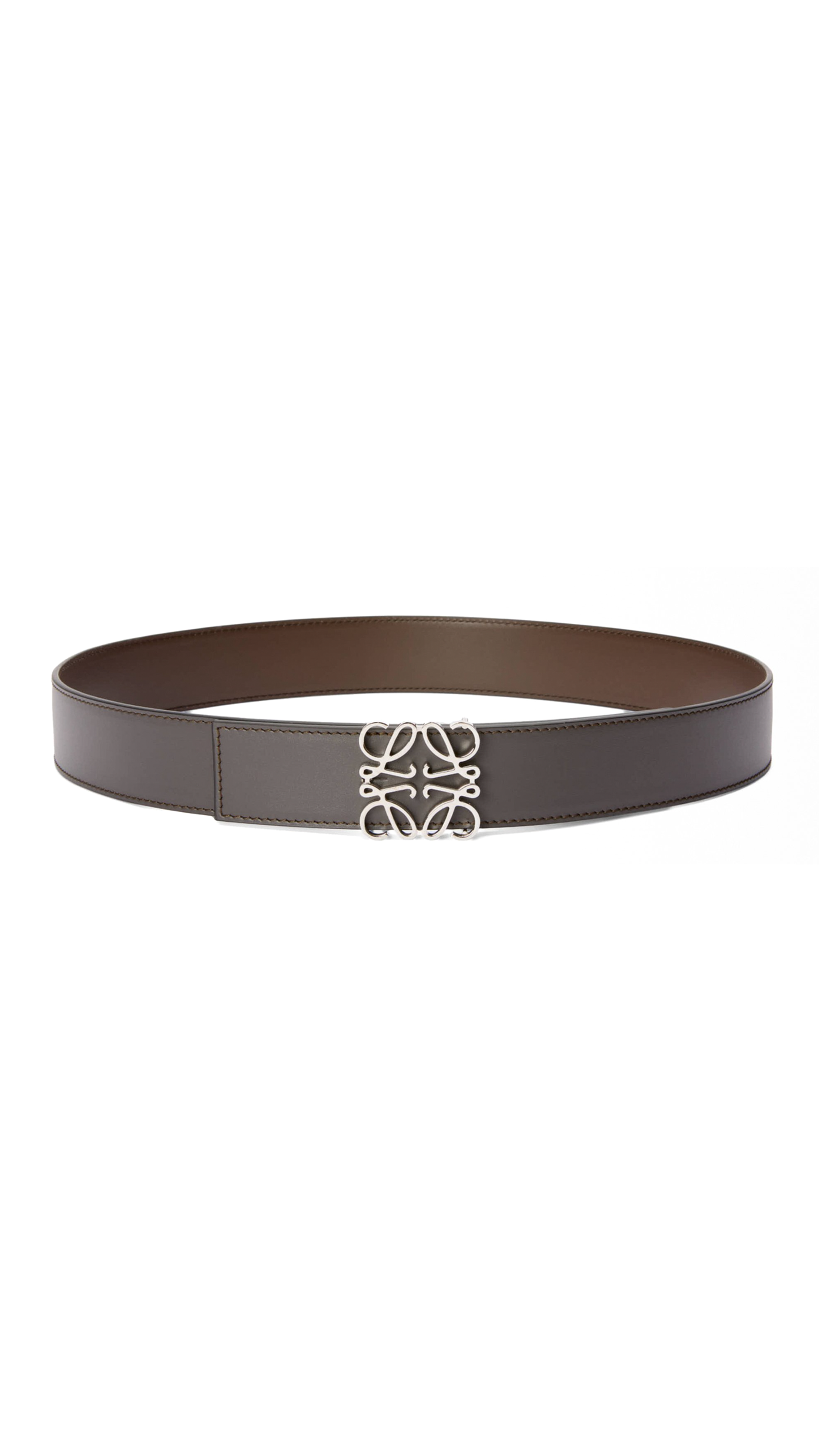 Reversible Anagram Belt in Smooth Calfskin