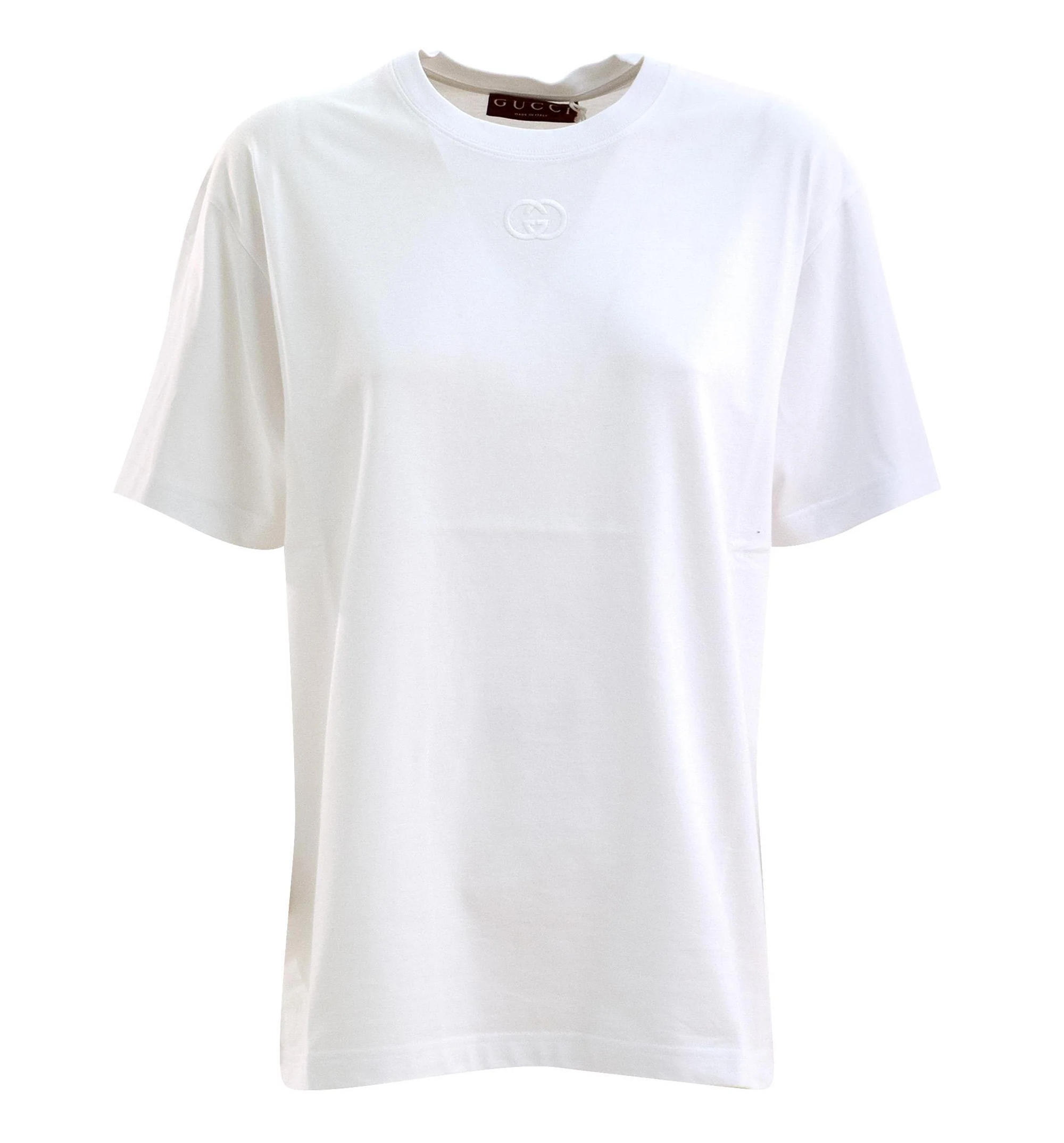 Cotton jersey T-shirt with embroidery