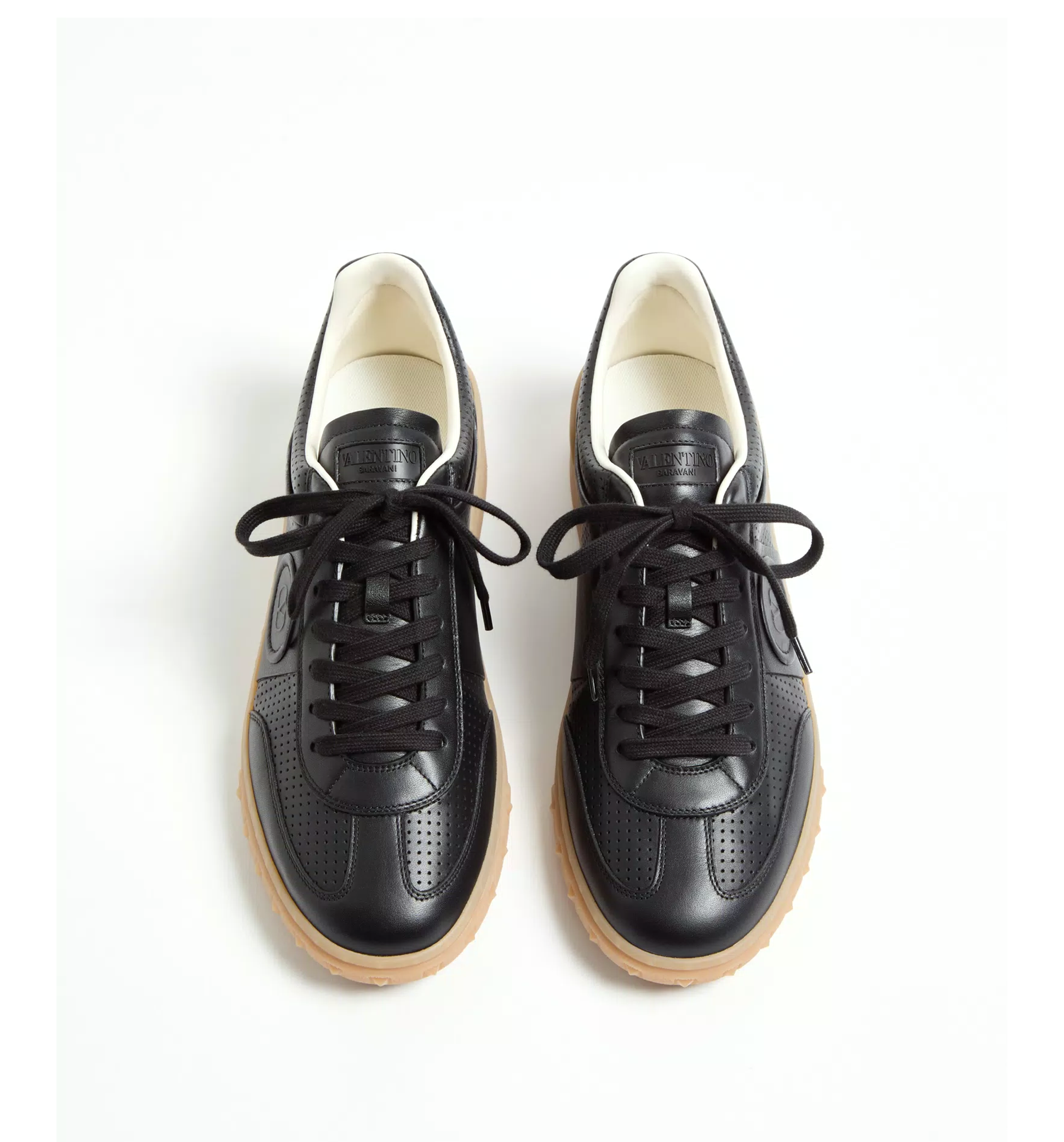 Upvillage Low-Top Sneaker In Perforated Nappa Leather