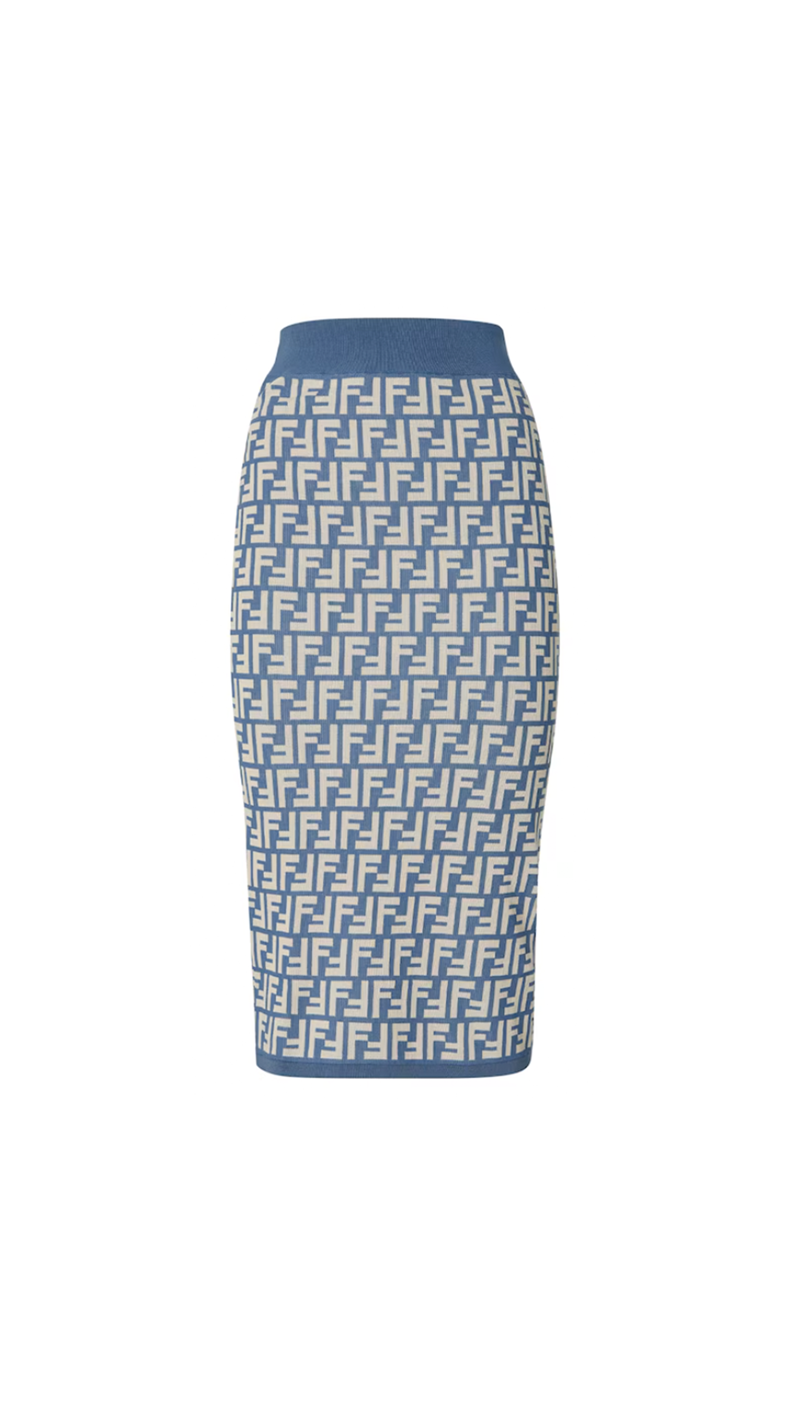 FF Cotton Skirt - Blue