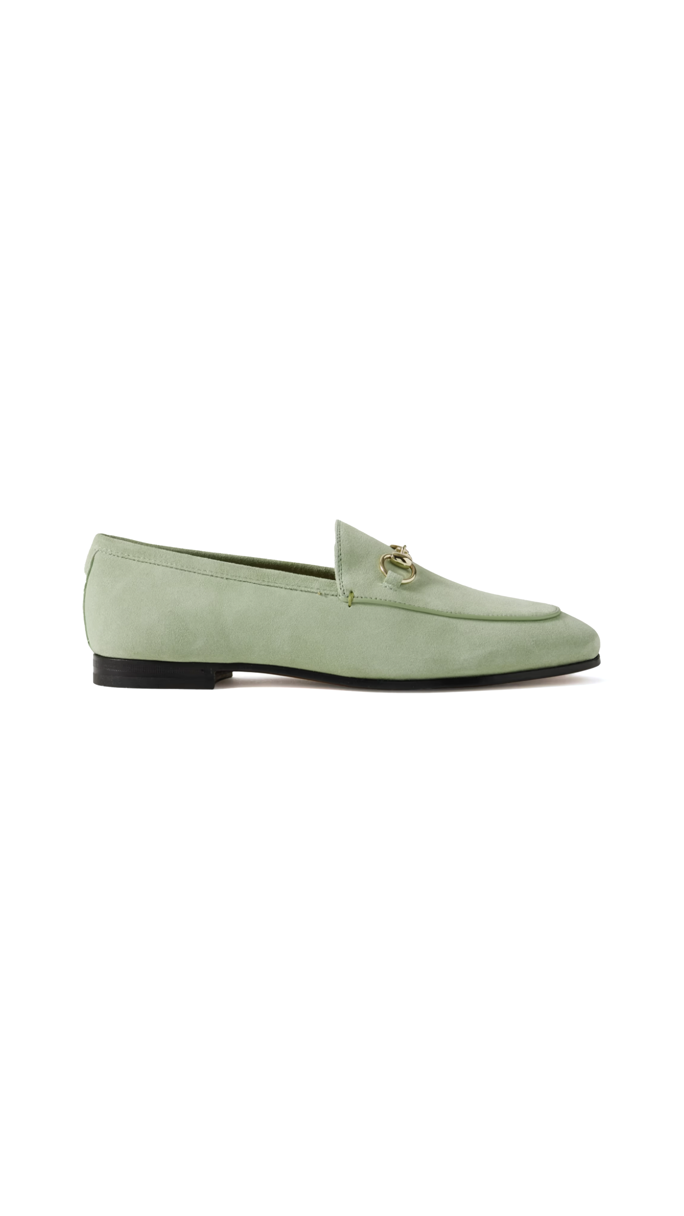 Jordaan Loafer in Suede - Matcha Green