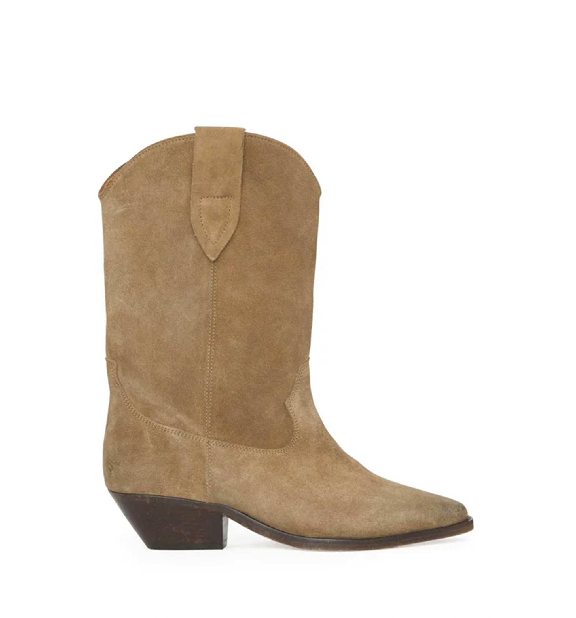 duerto suede calfskin leather cowboy boots
