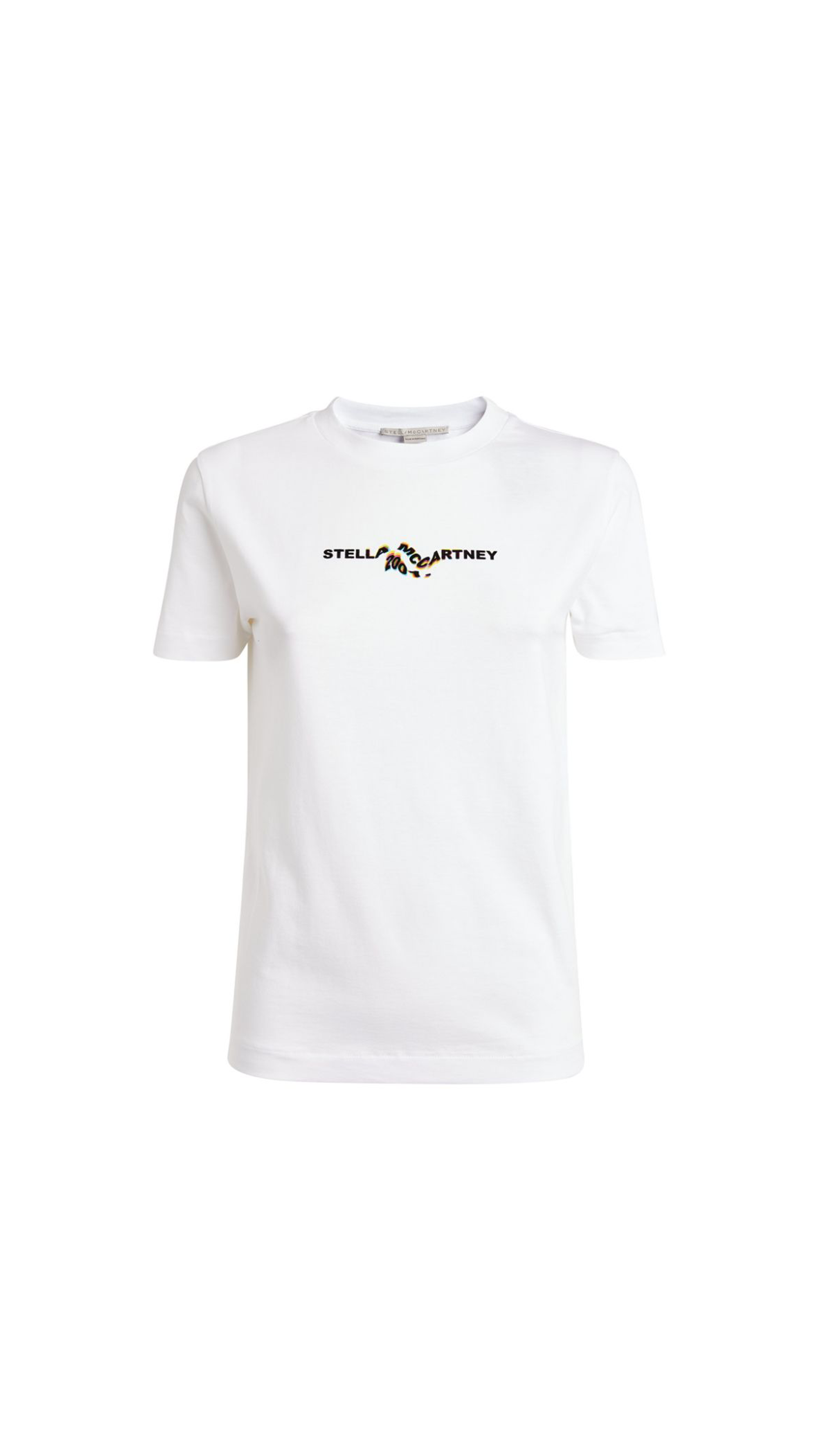Glitch Logo T-Shirt - White