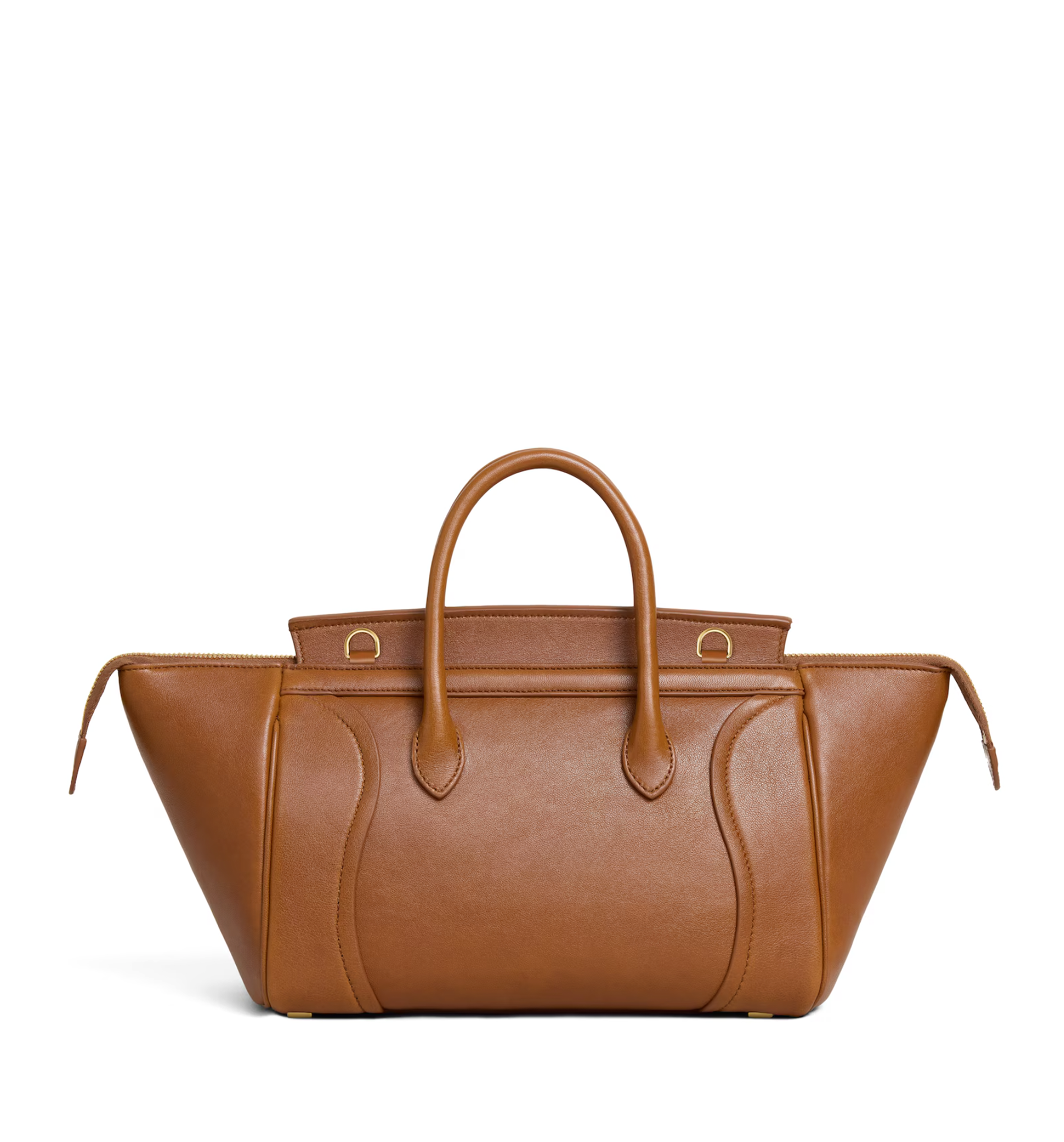 Small New Luggage in Supple Shiny Lambskin