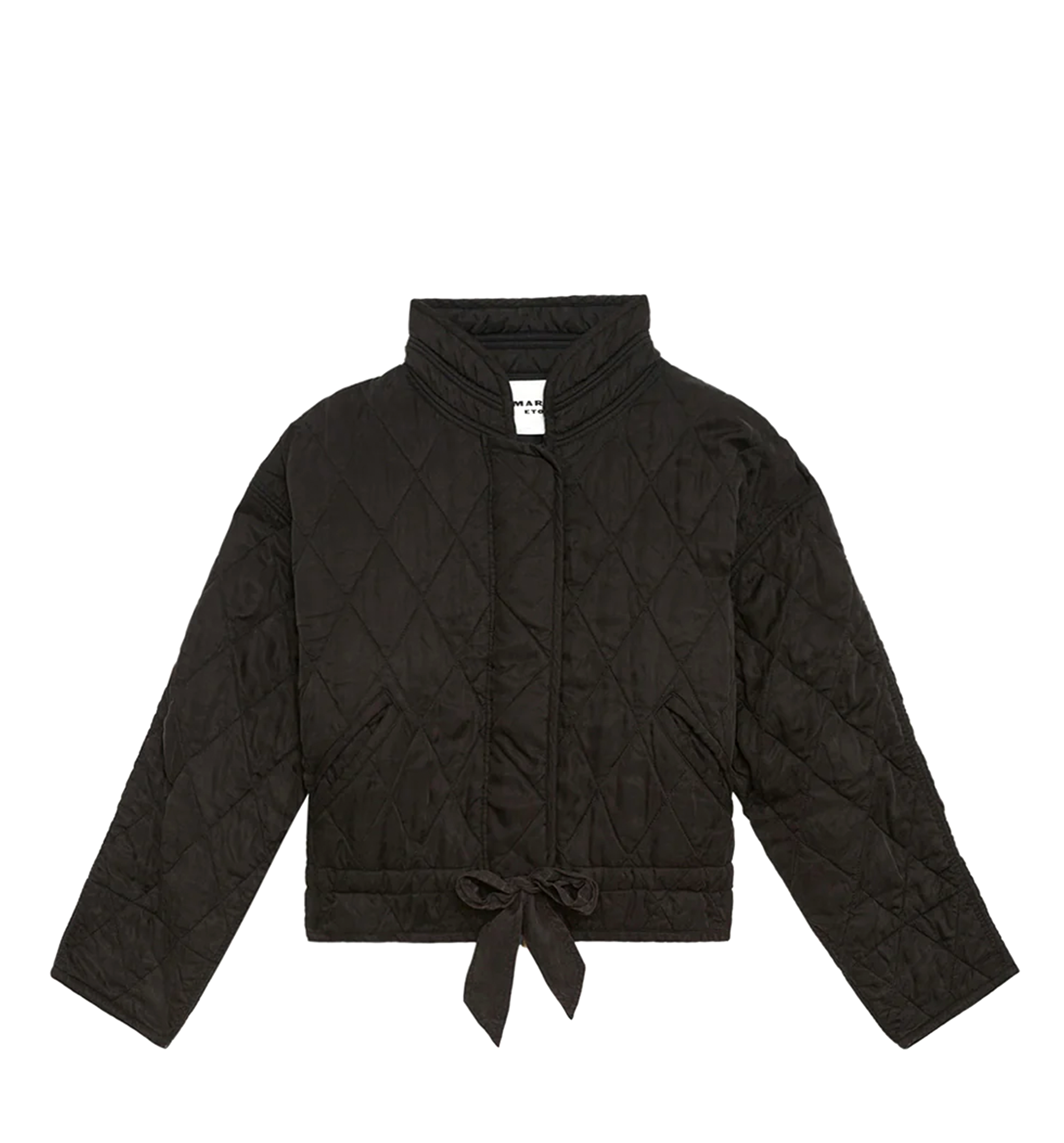 zakiane quilted satin jacket