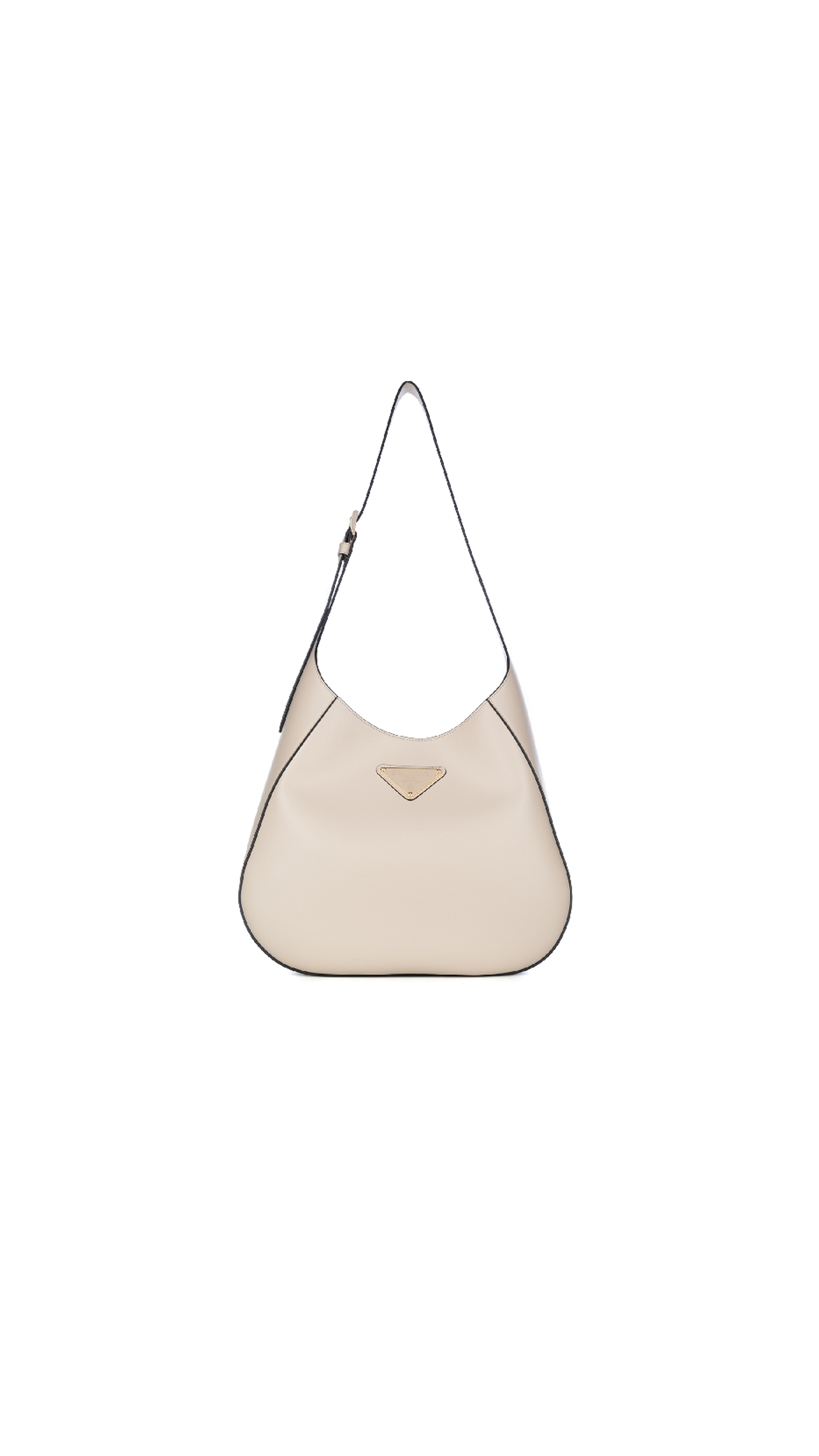 Logo Shoulder Bag - White
