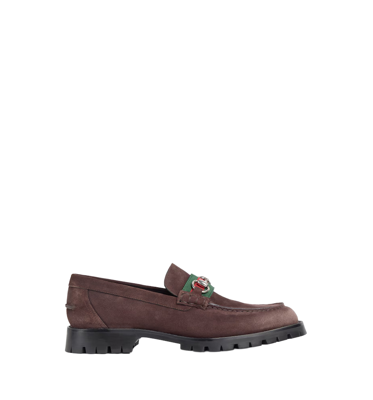 Men's loafer with Horsebit and lug sole