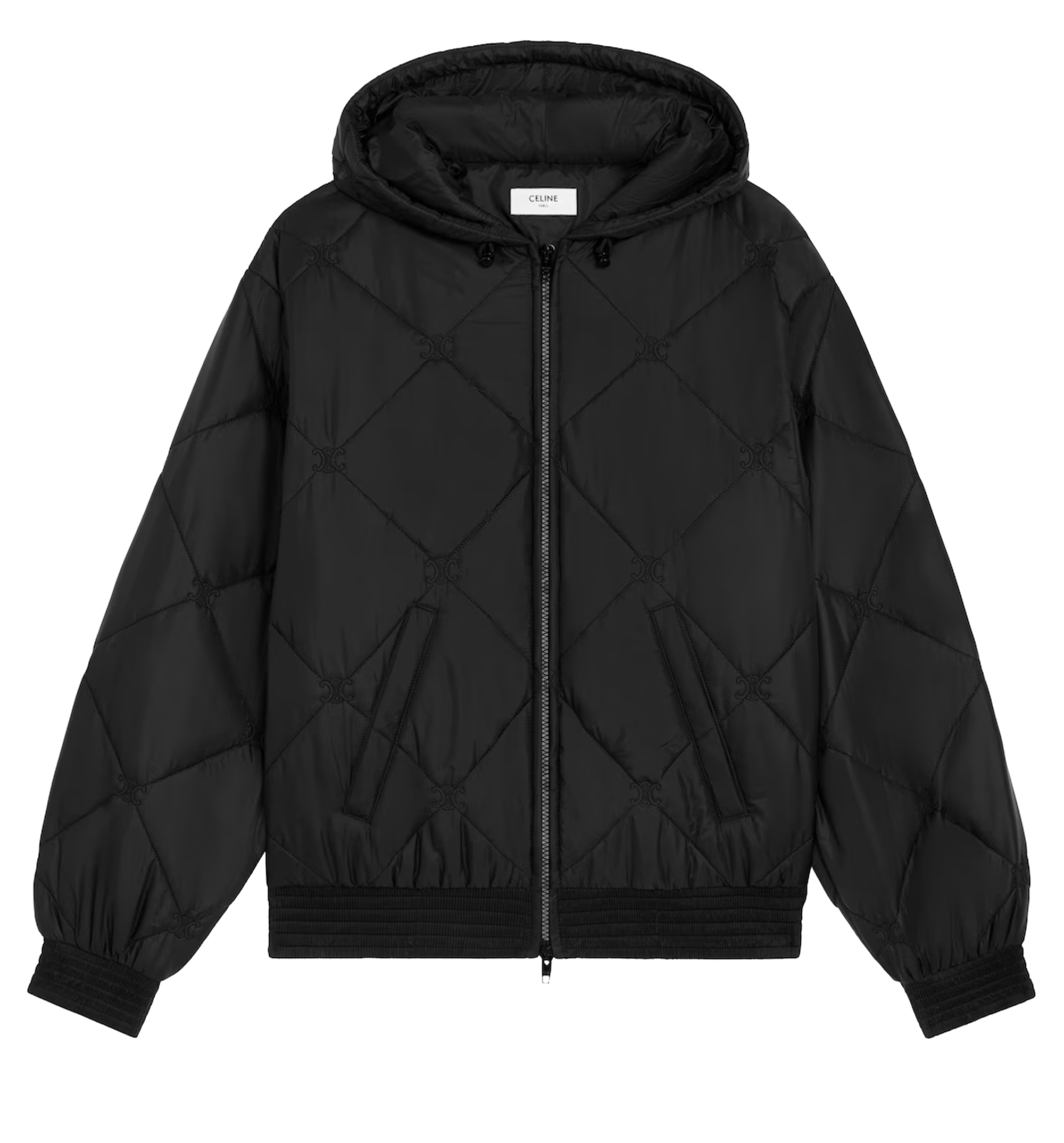 Quilted Jacket in Light Nylon