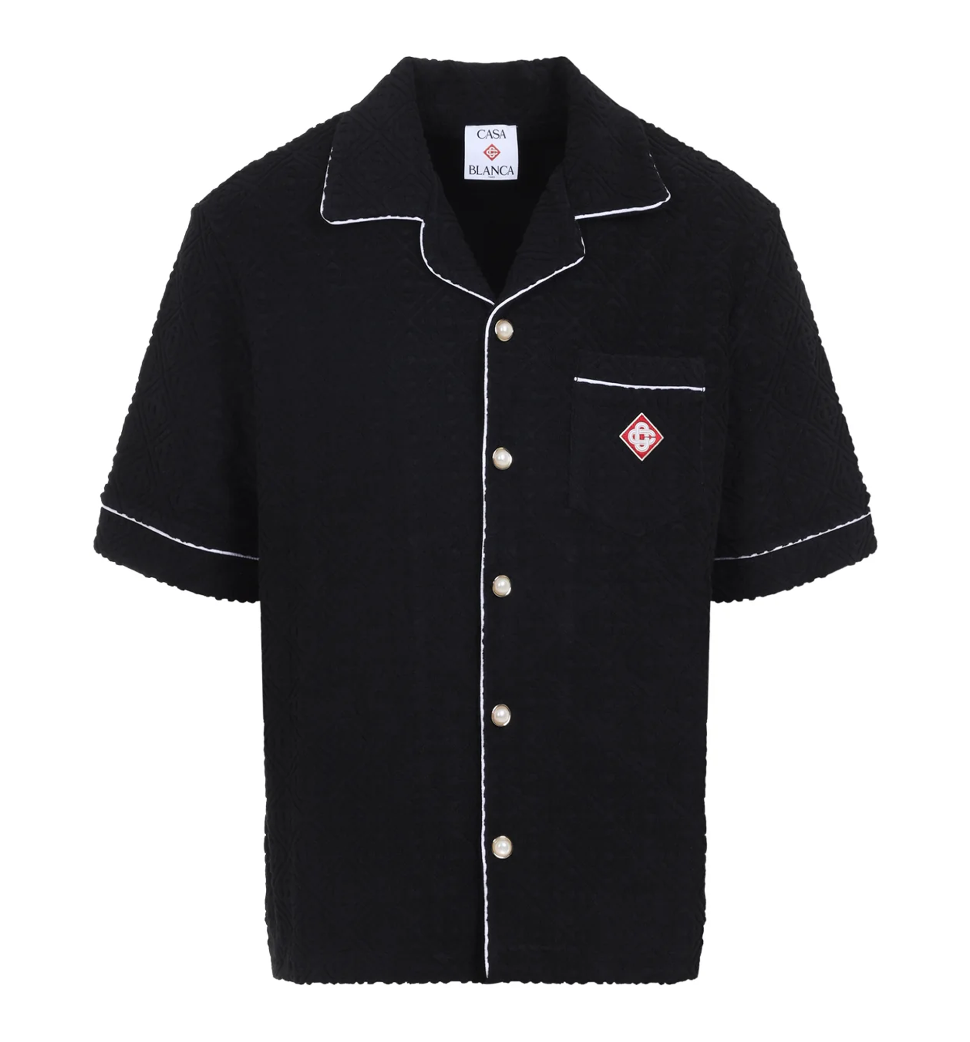 'Toweling Monogram' shirt