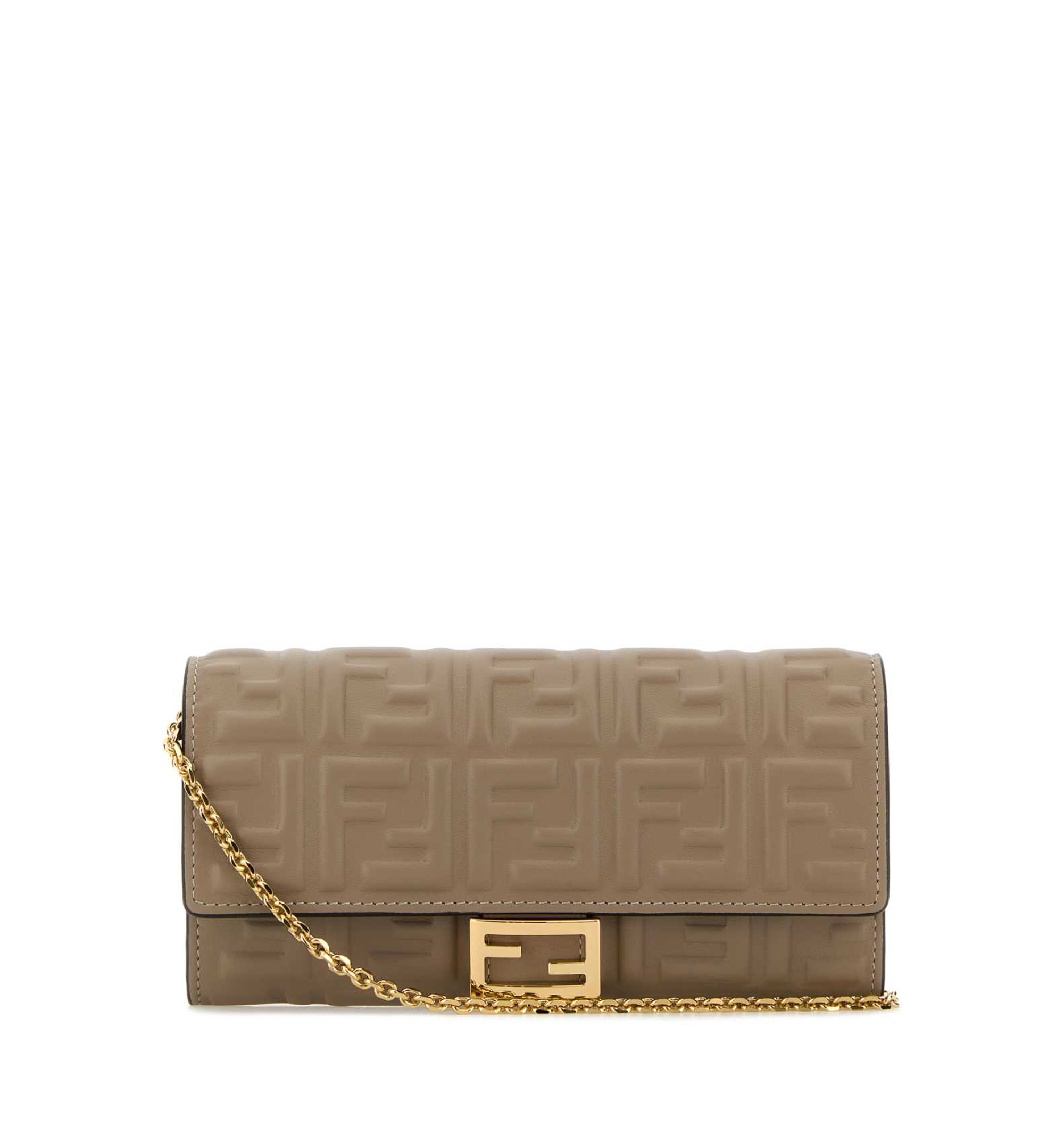 Baguette Continental Wallet with Chain
