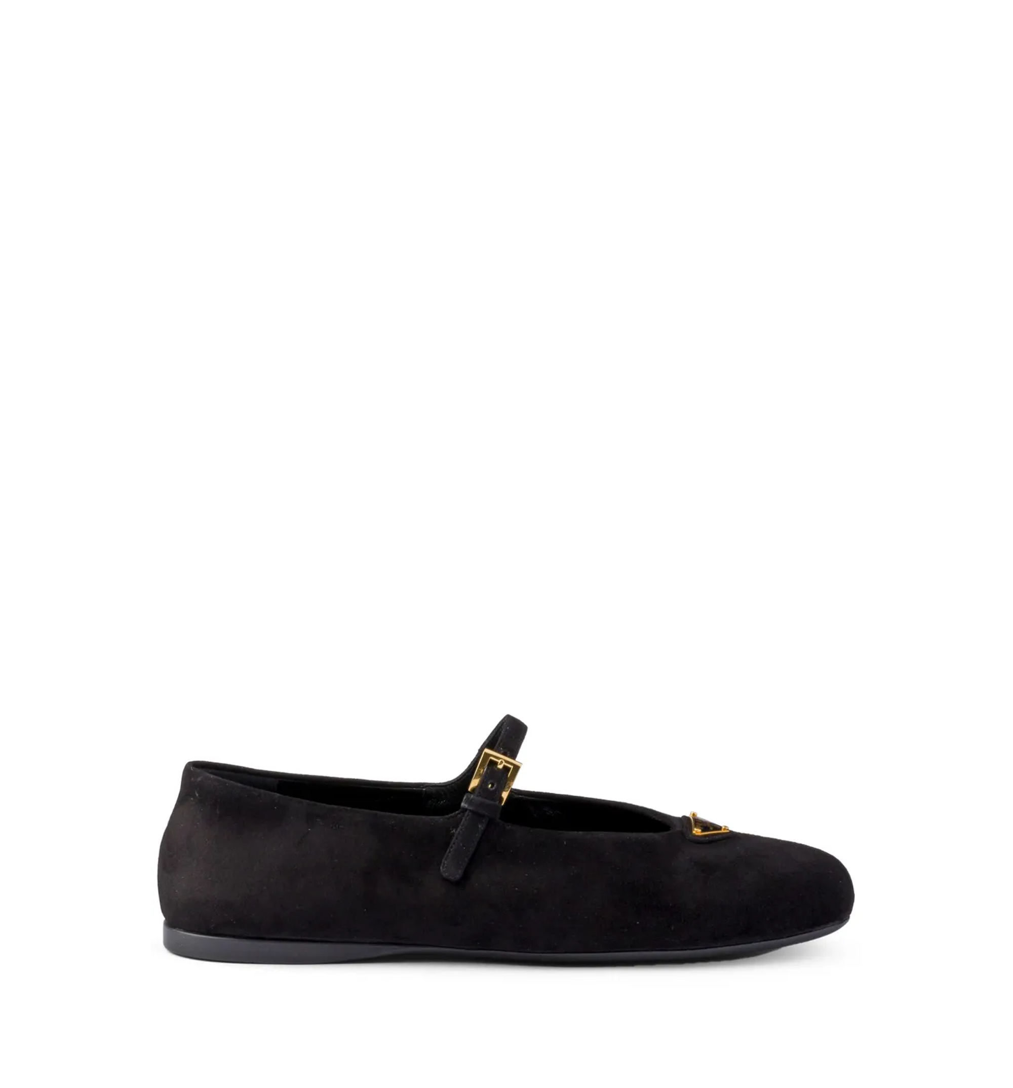 Suede ballerinas