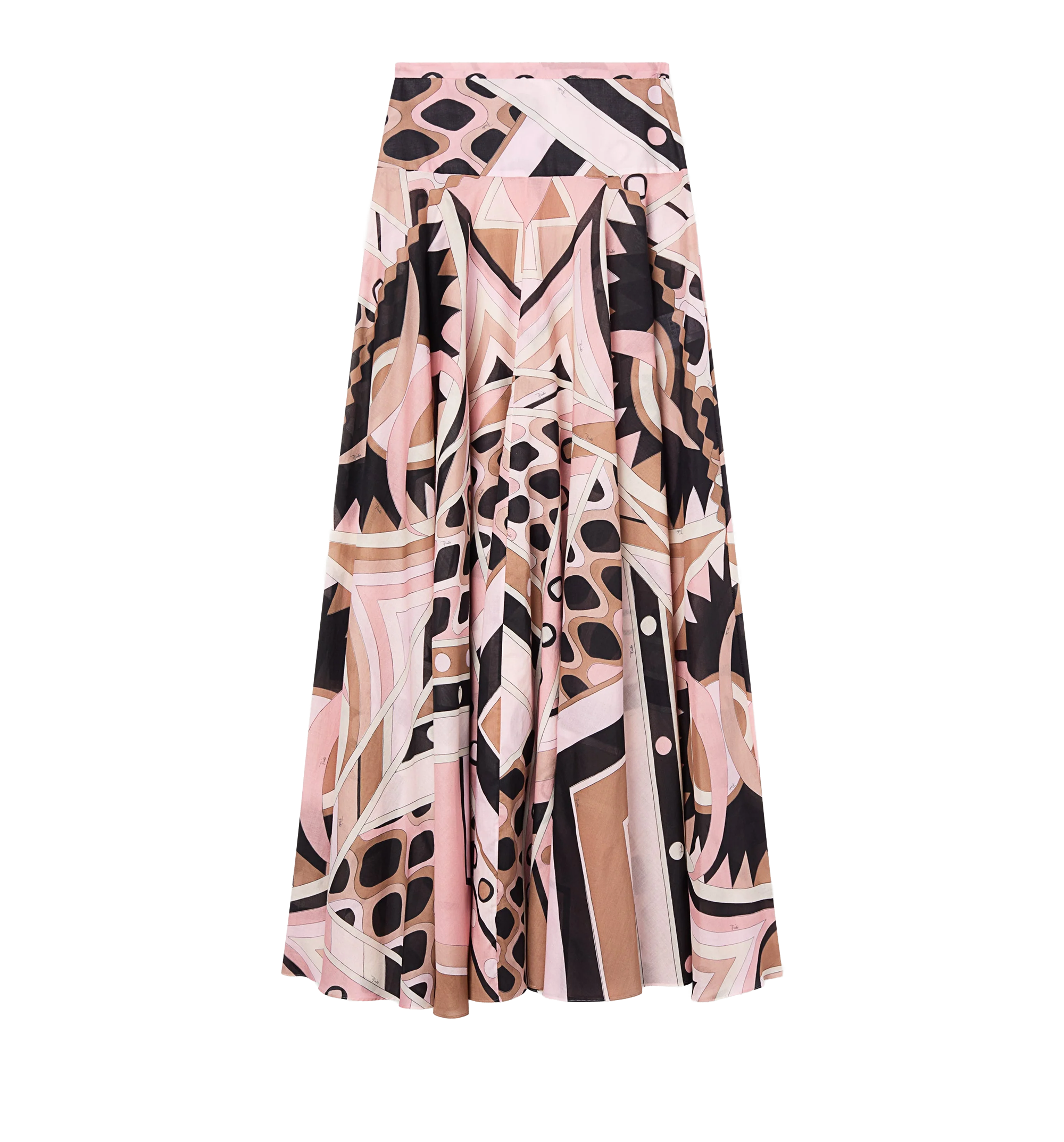 Vivara Print Cotton Skirt