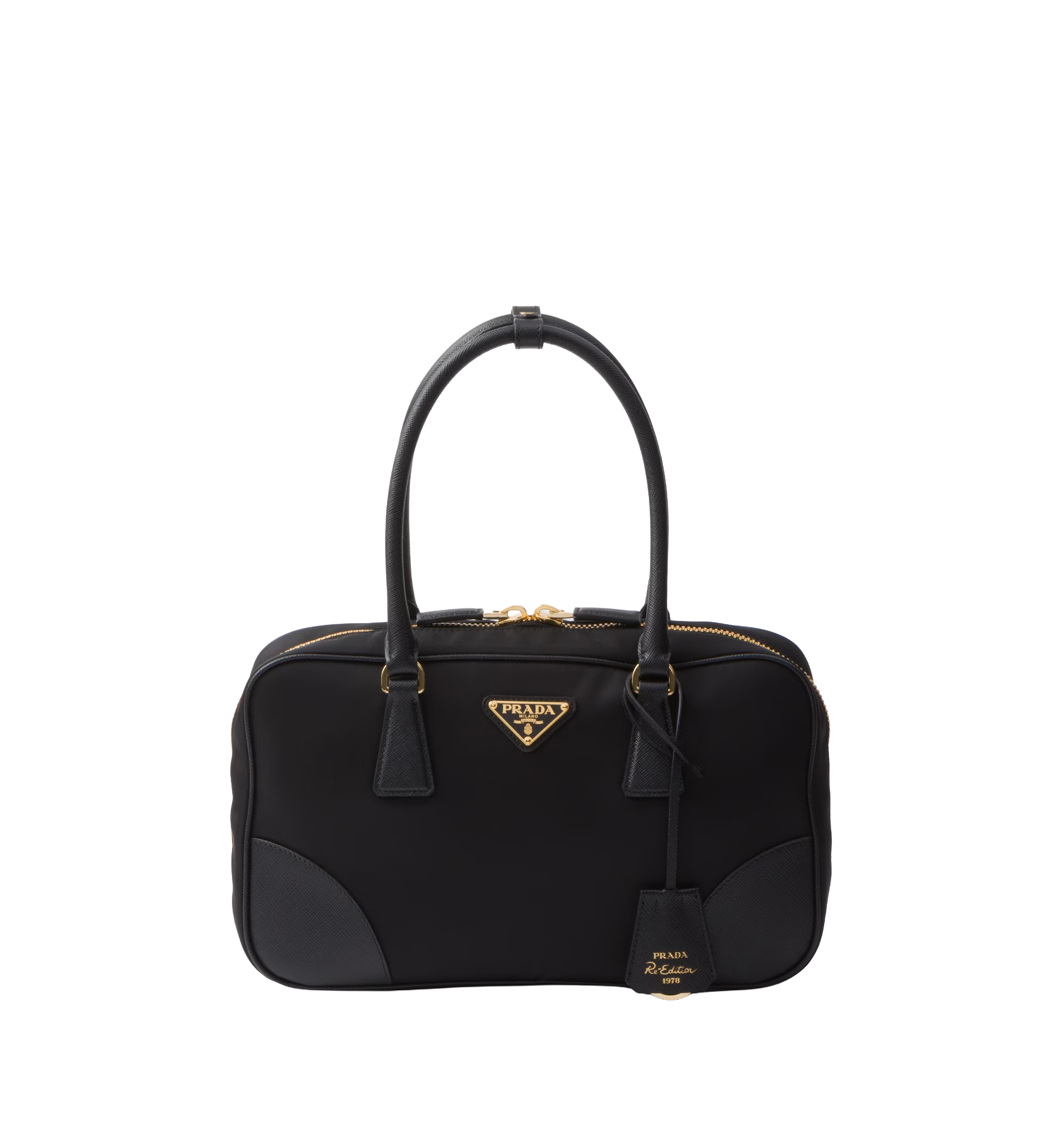 Prada Re-Edition 1978 medium Re-Nylon and Saffiano leather two-handle bag