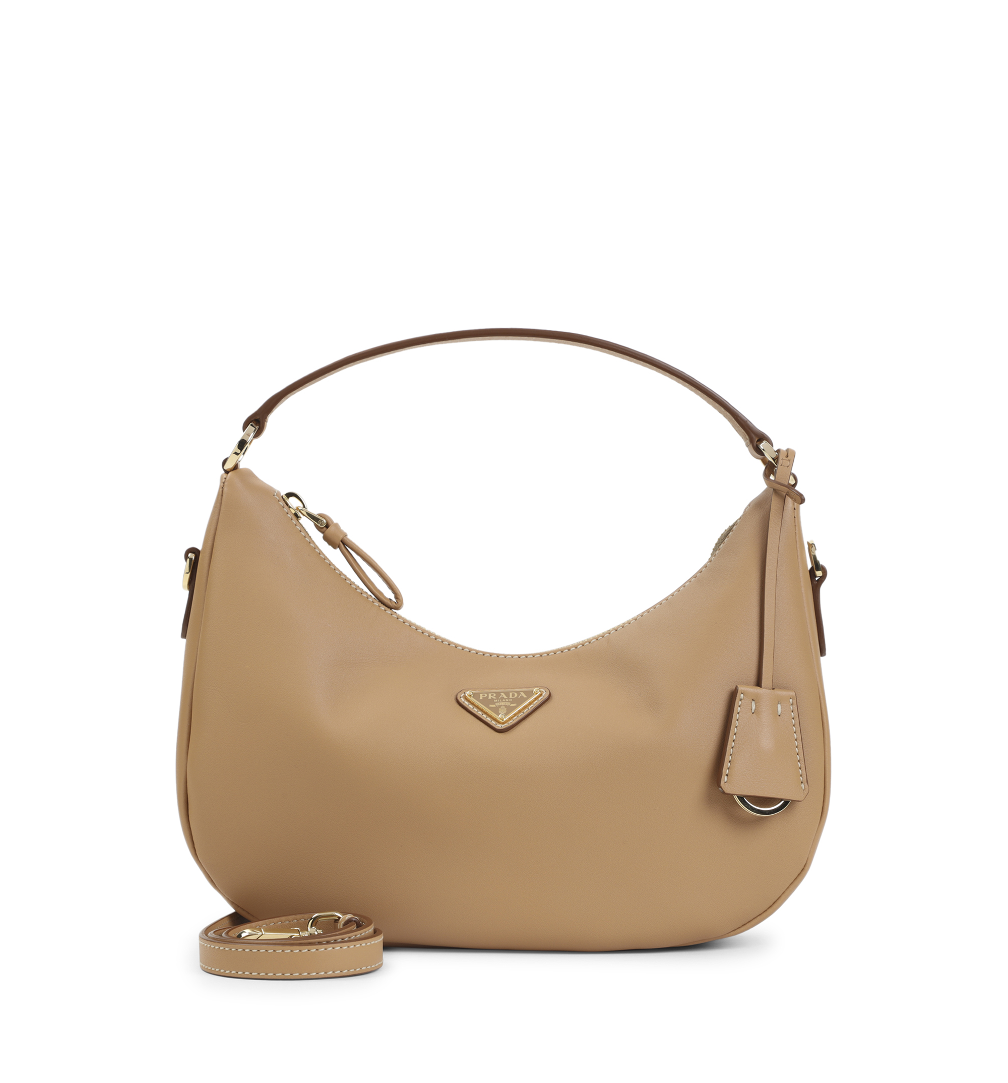 Soft Grain Leather Shoulder Bag