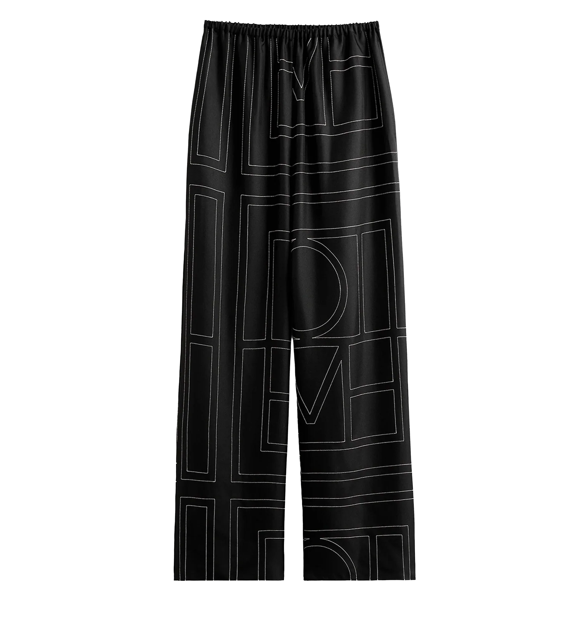 Pajamas organic silk trousers