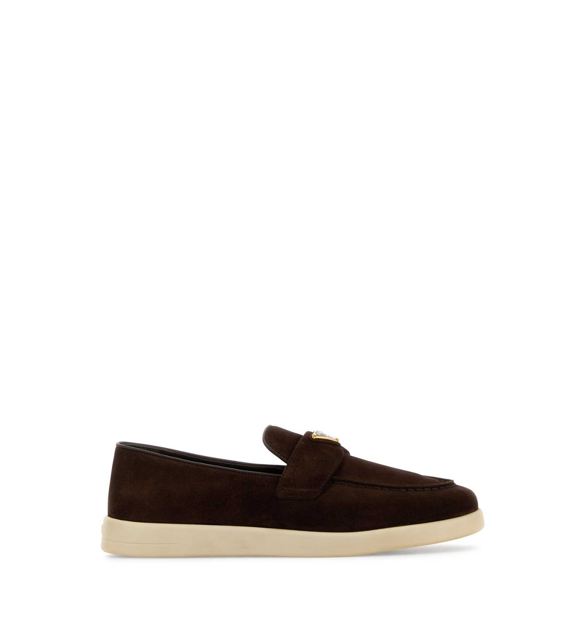 Suede leather loafers
