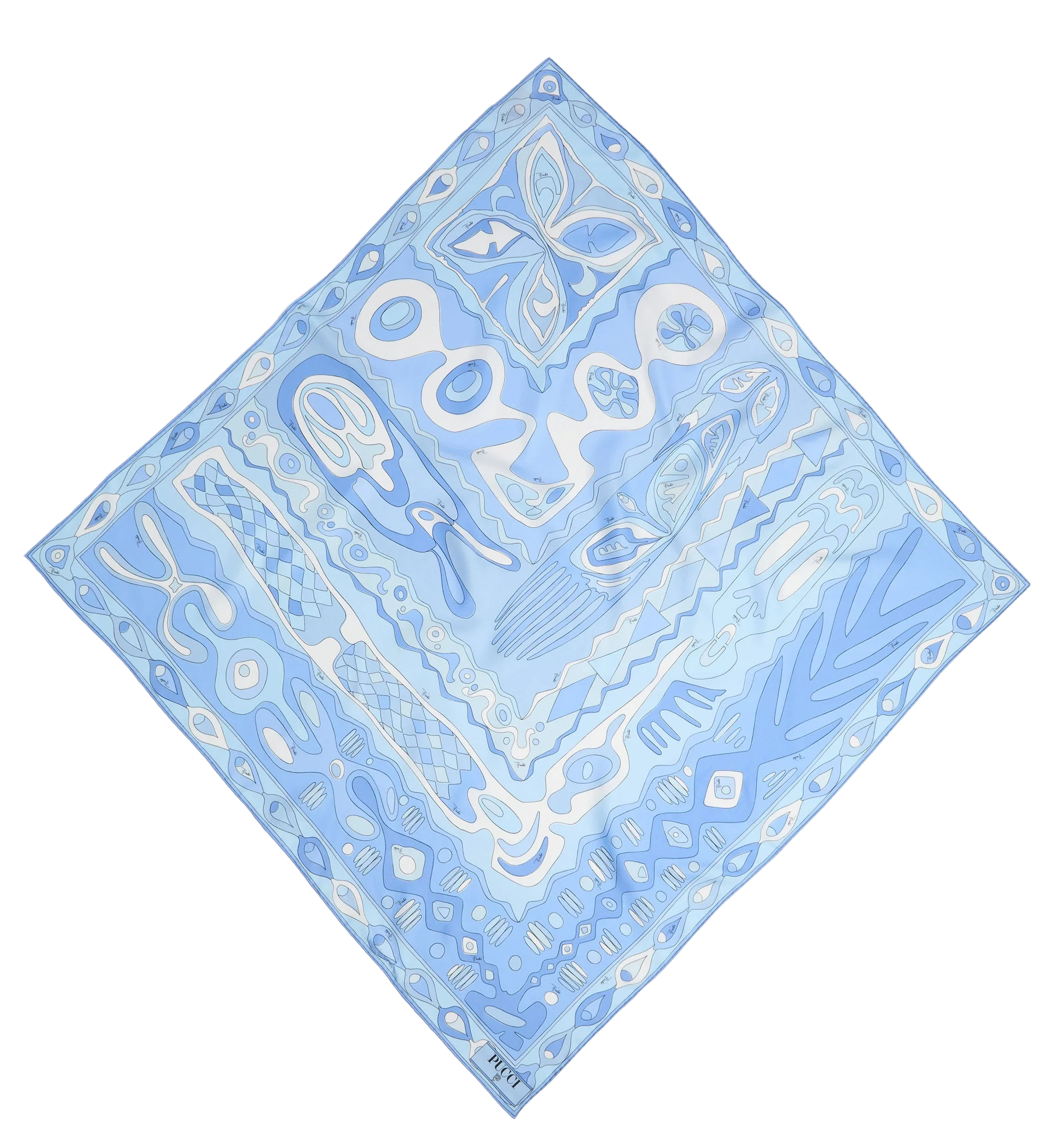 Angoli Print Silk Carre