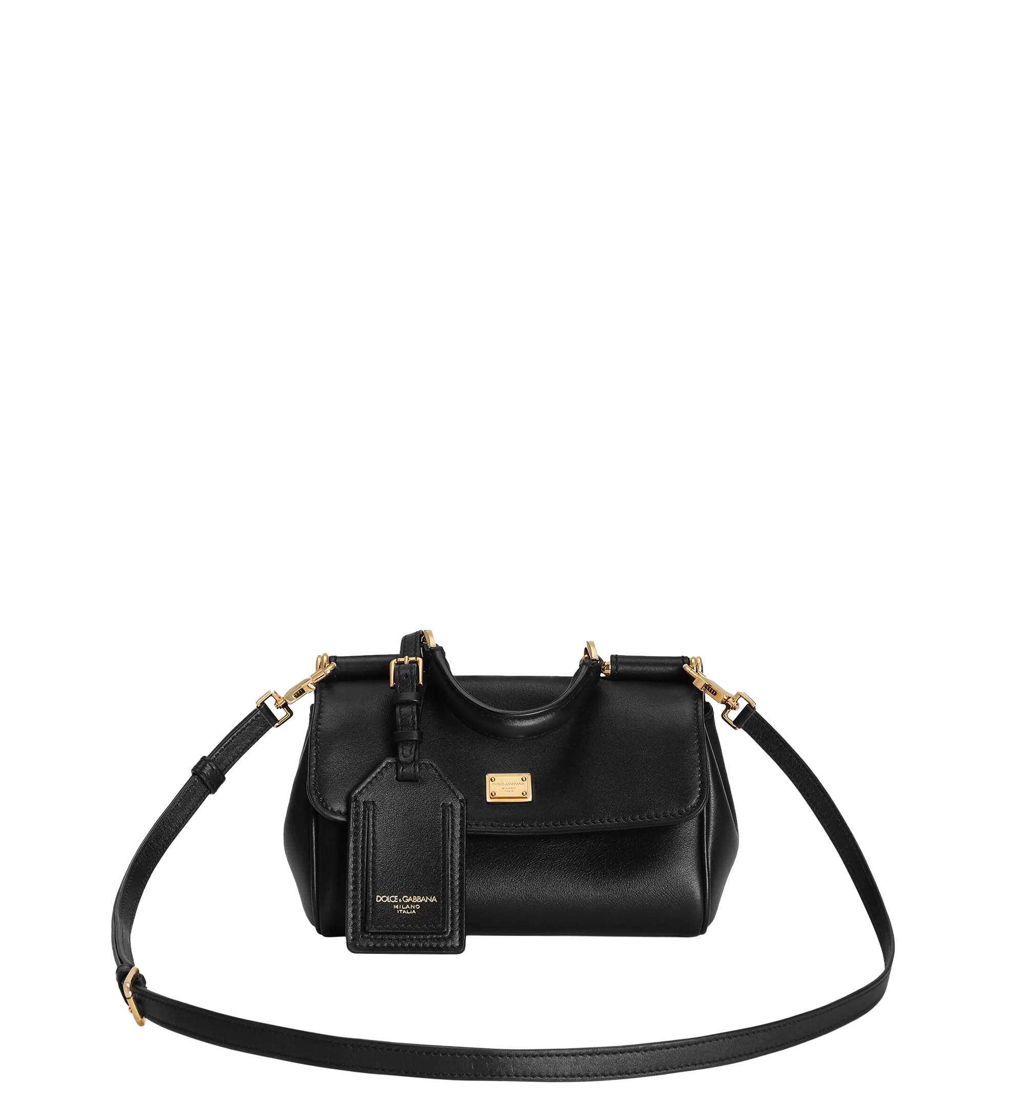 Mini My Sicily handbag in plongé calfskin