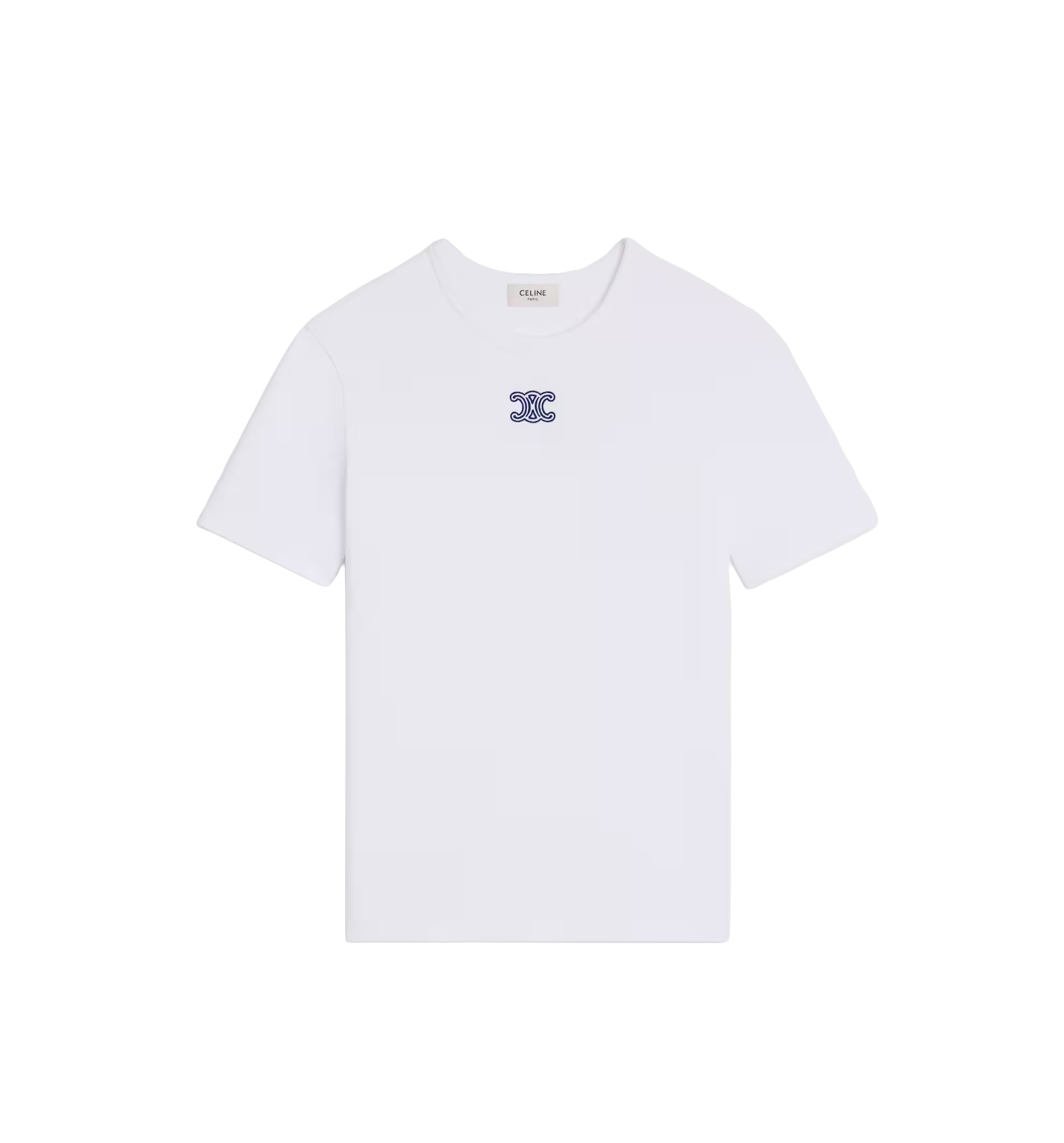 Triomphe T-Shirt In Ribbed Cotton Jersey