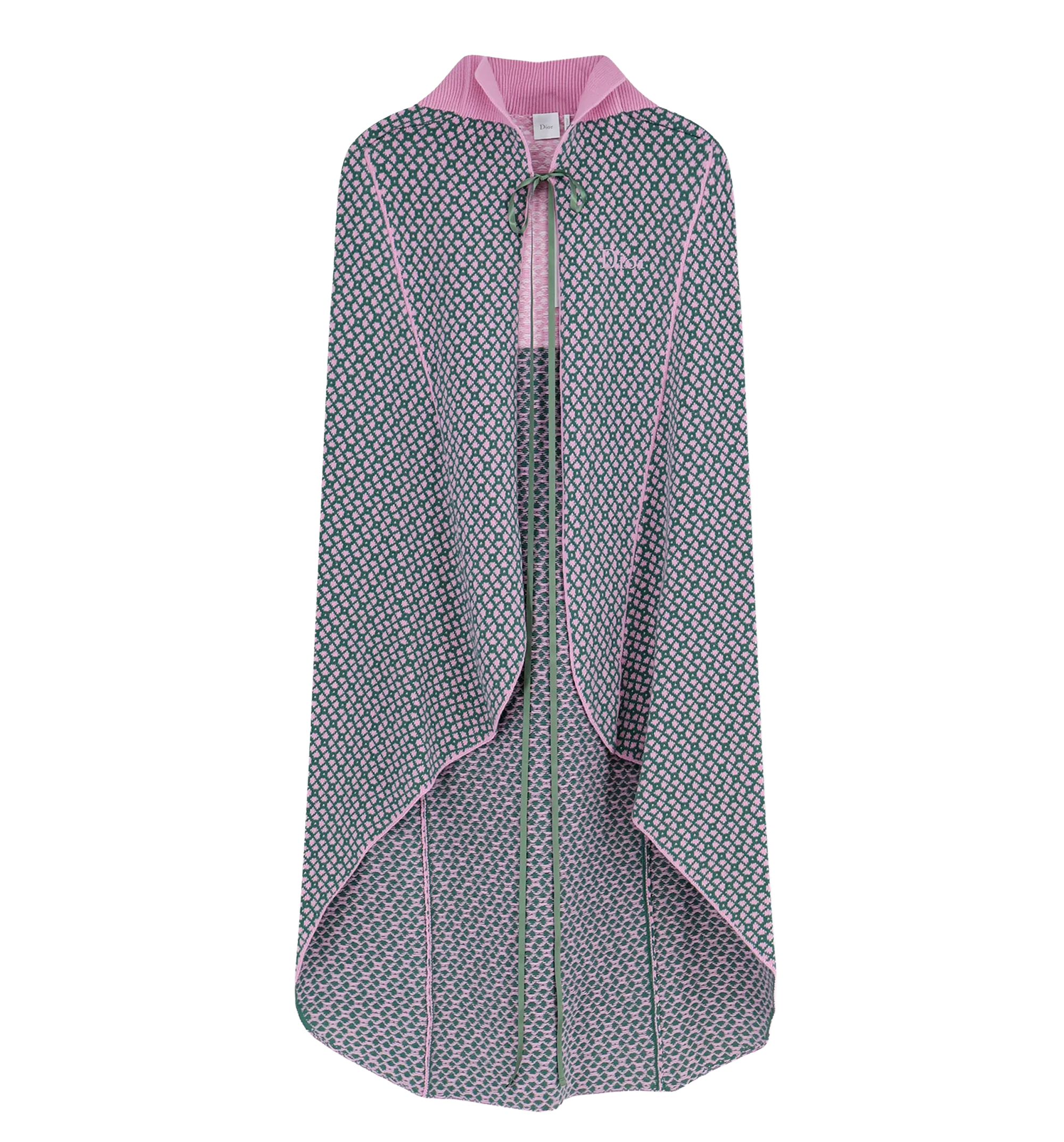 Wool and cashmere cape