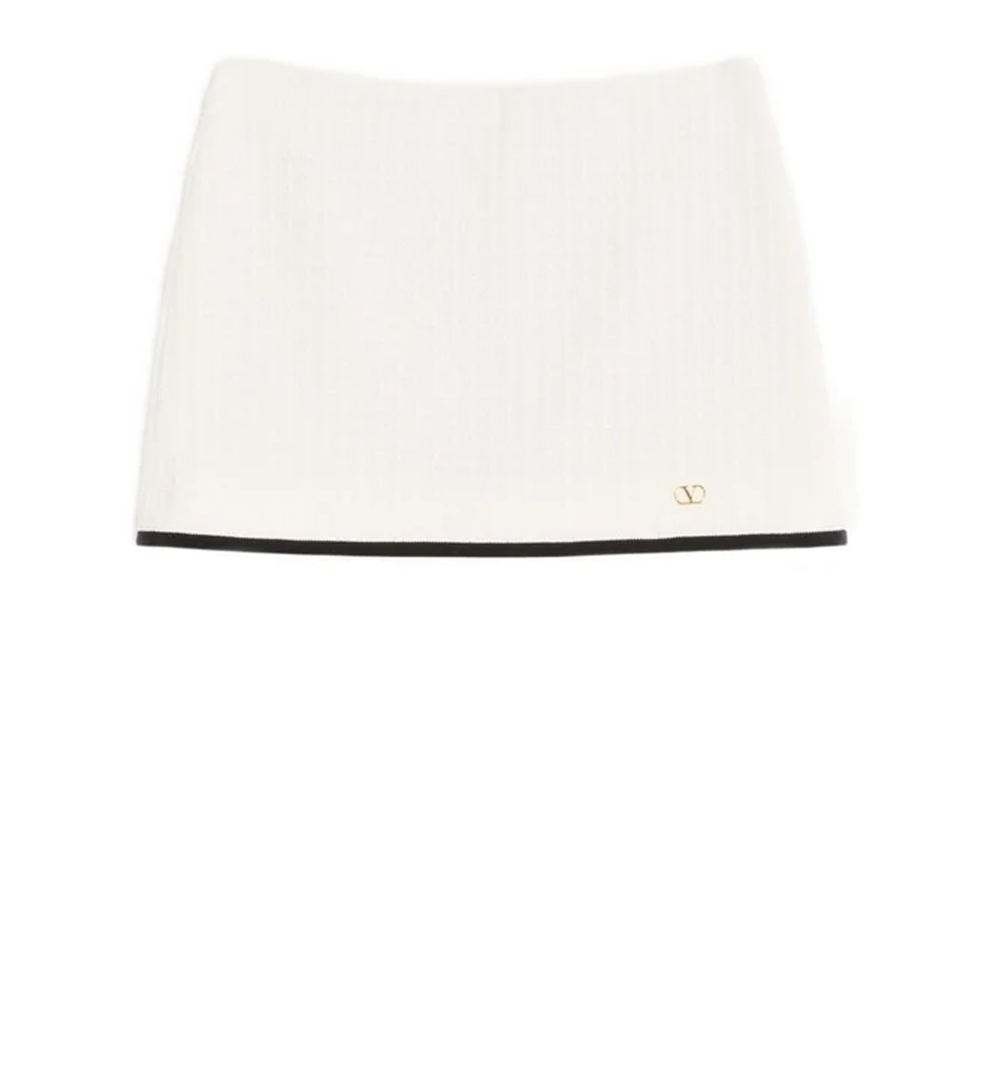 Tweed cotton skirt pants