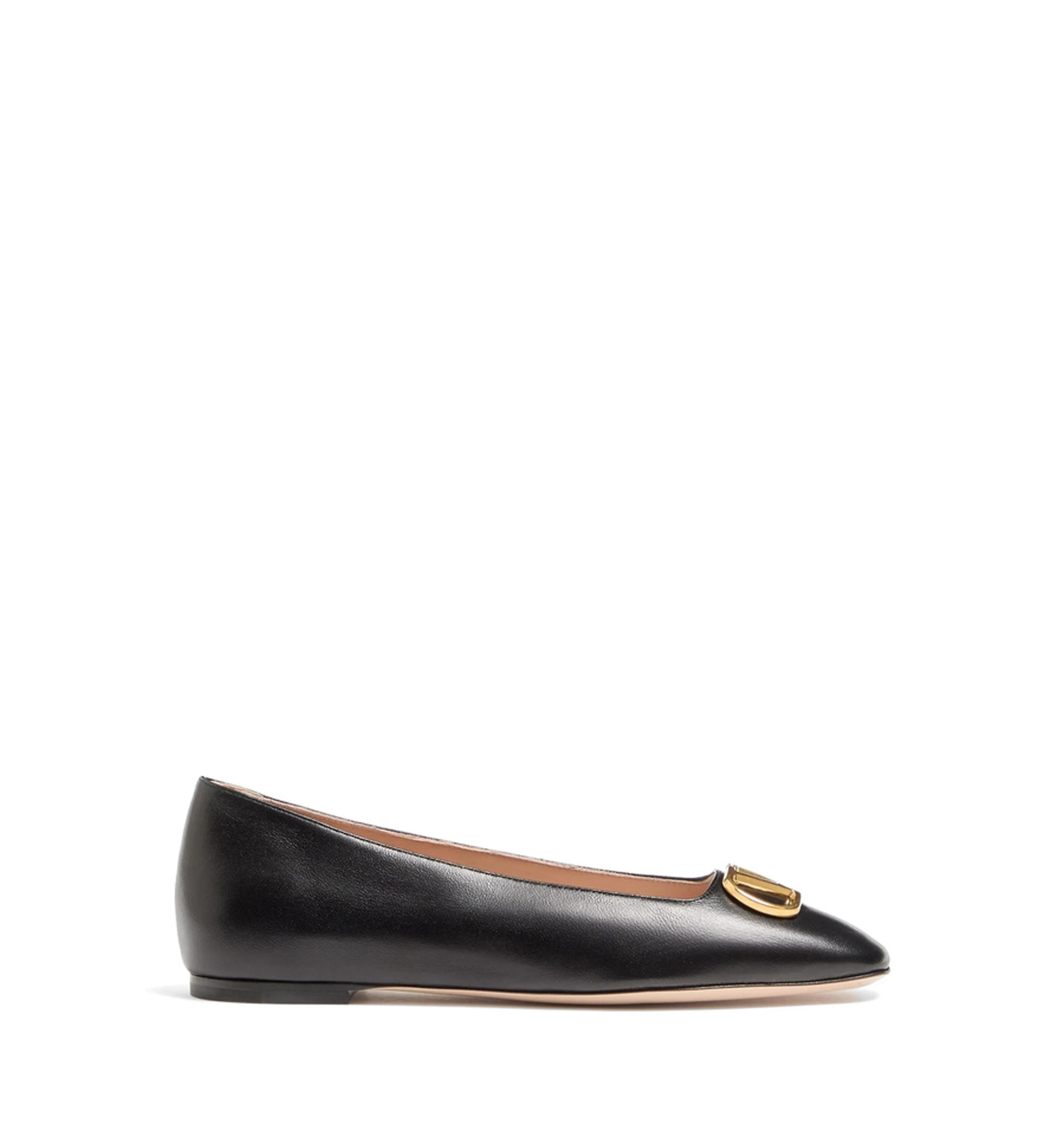VLogo Signature Ballerina In Nappa