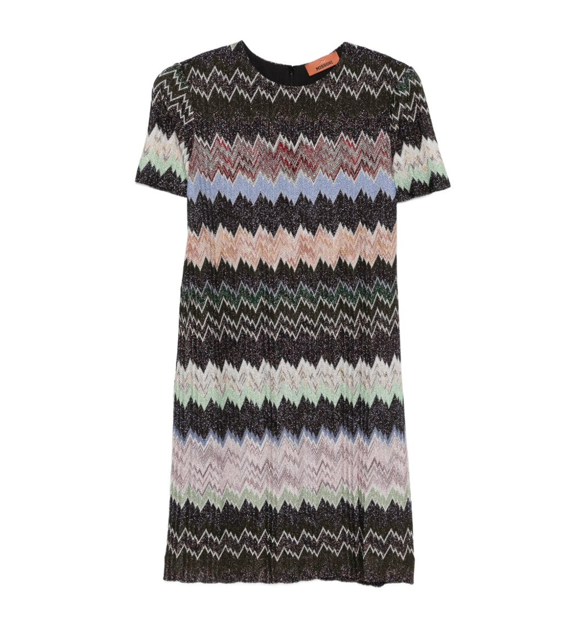 Zig zag short dress