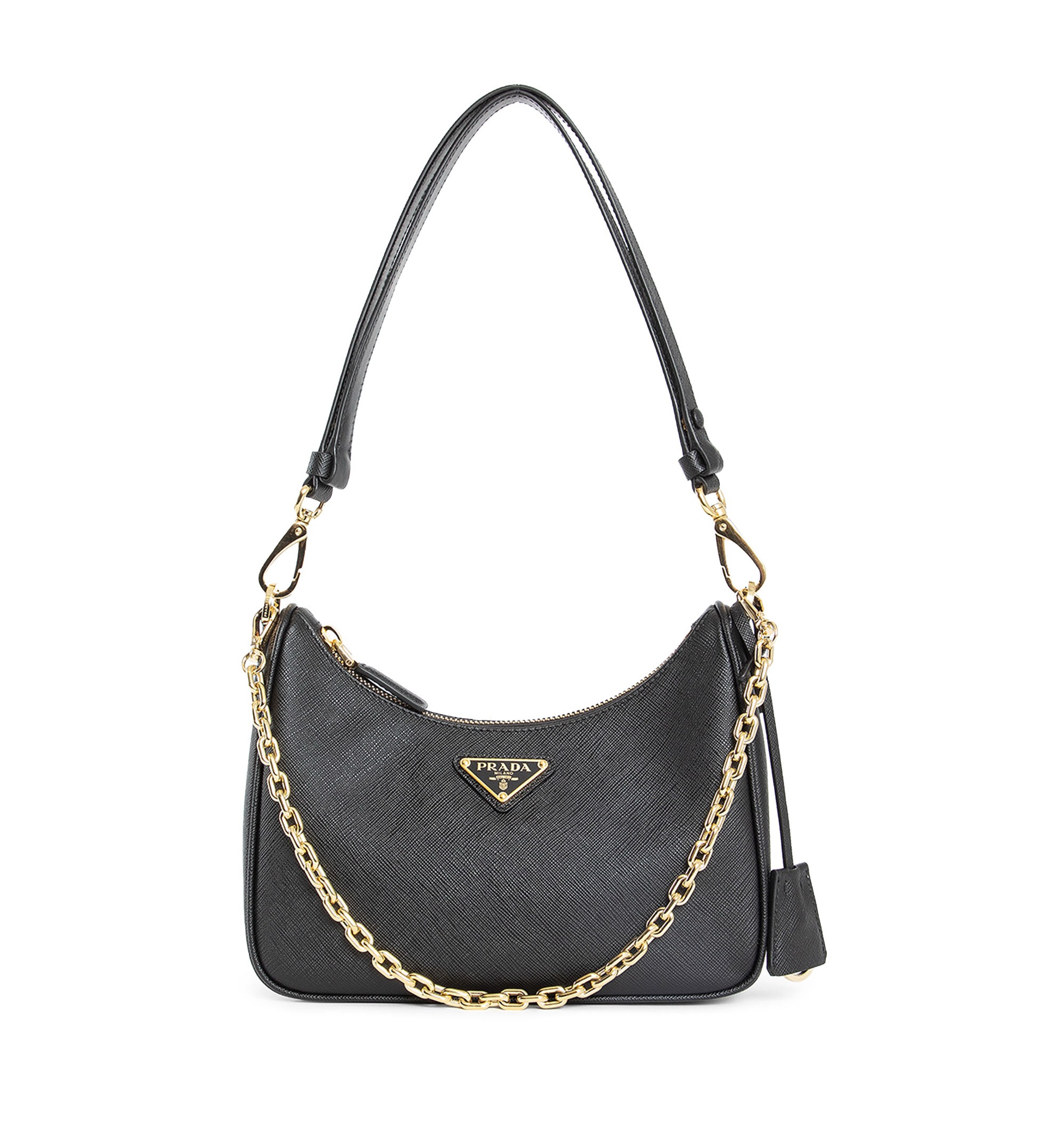 Re-Edition Mini Saffiano Leather Bag