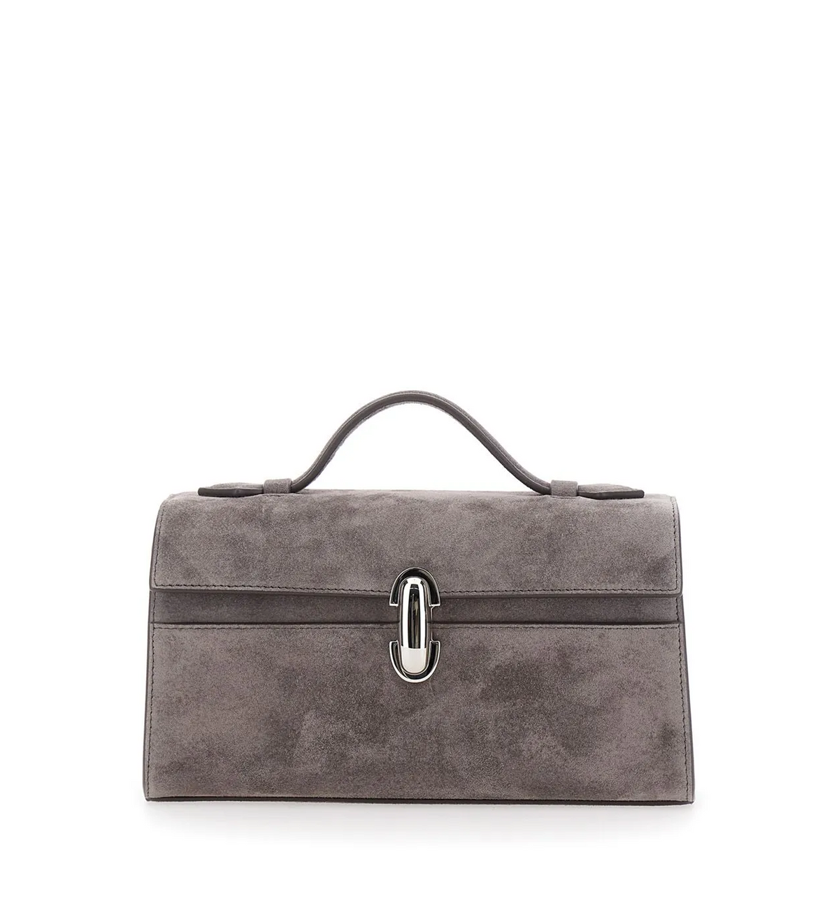 Savette Symmetry Suede Clutch Bag