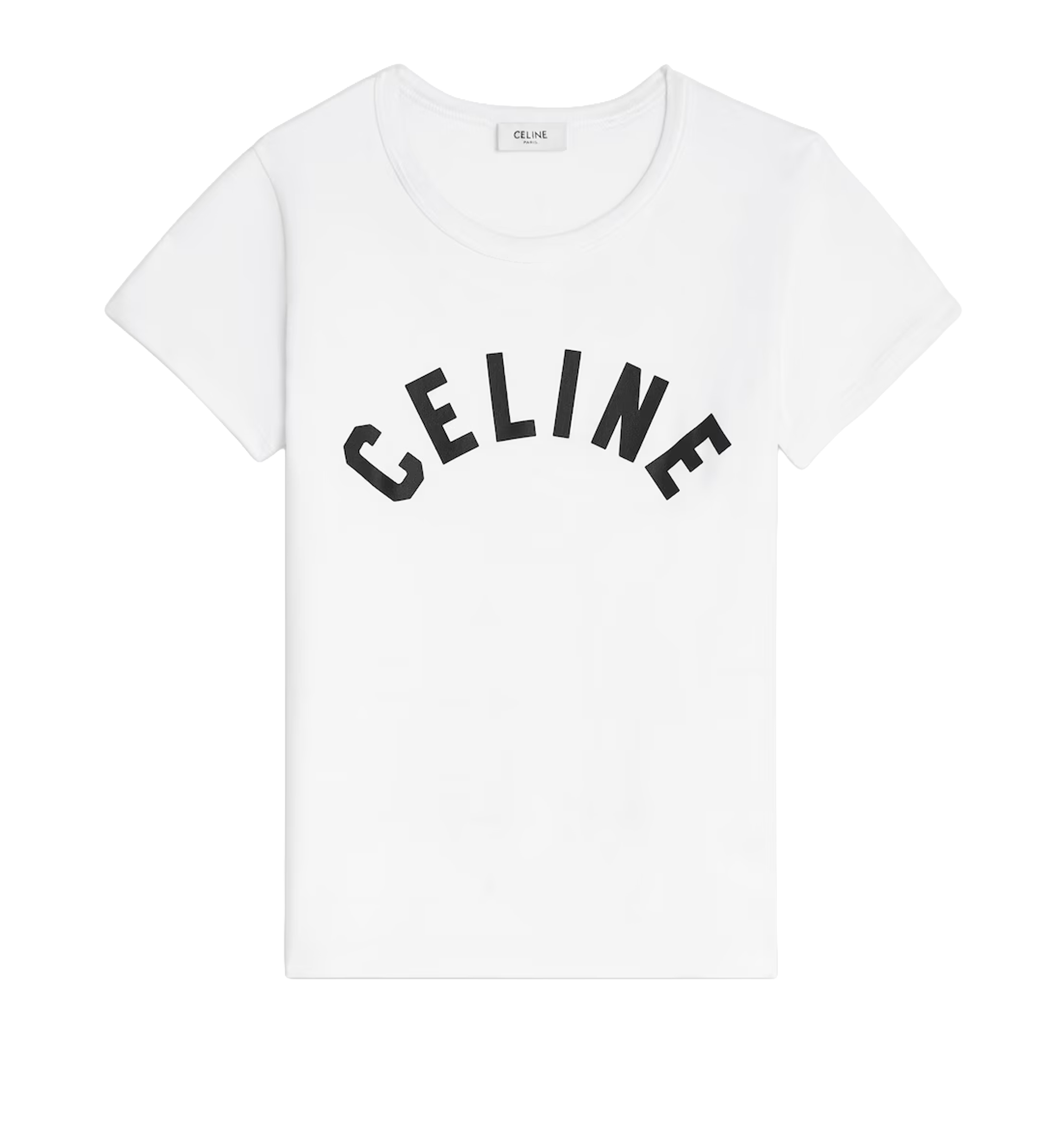 T-shirt In Ribbed Cotton Jersey