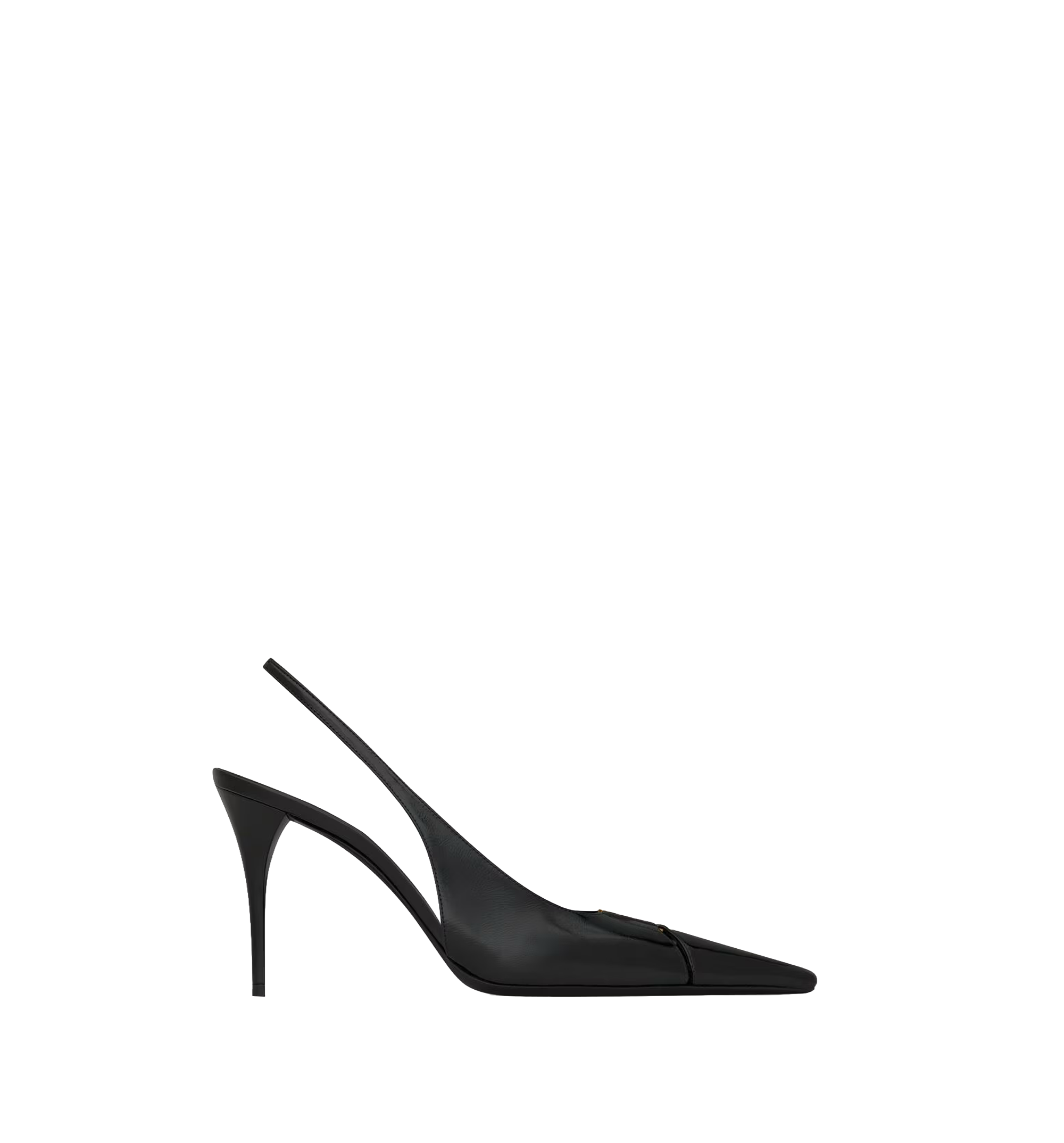 Babylone Breteuil Slingback Pumps In Smooth Leather